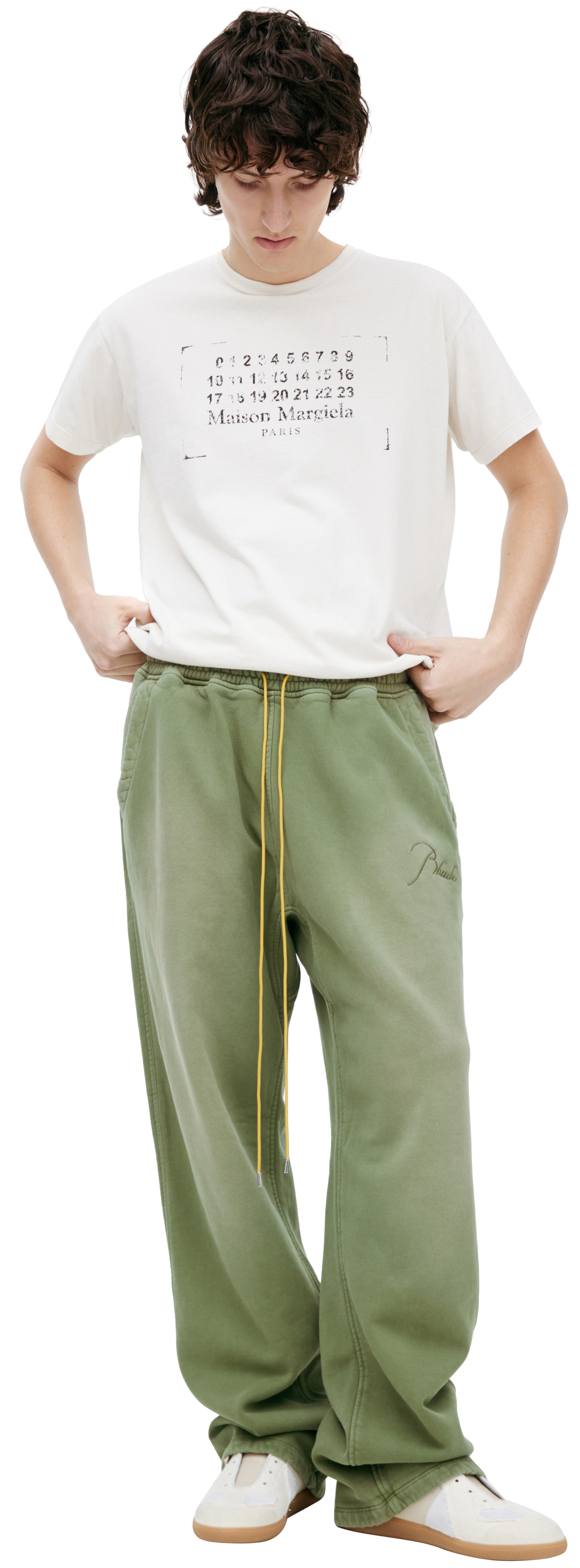 RHUDE Sweatpants with logo