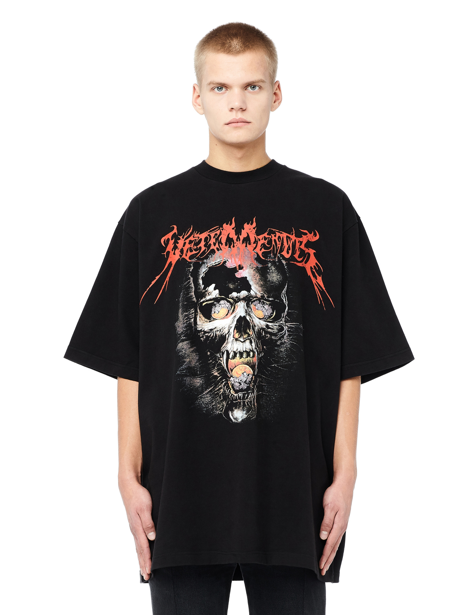 VETEMENTS Heavy Metal Printed T-shirt