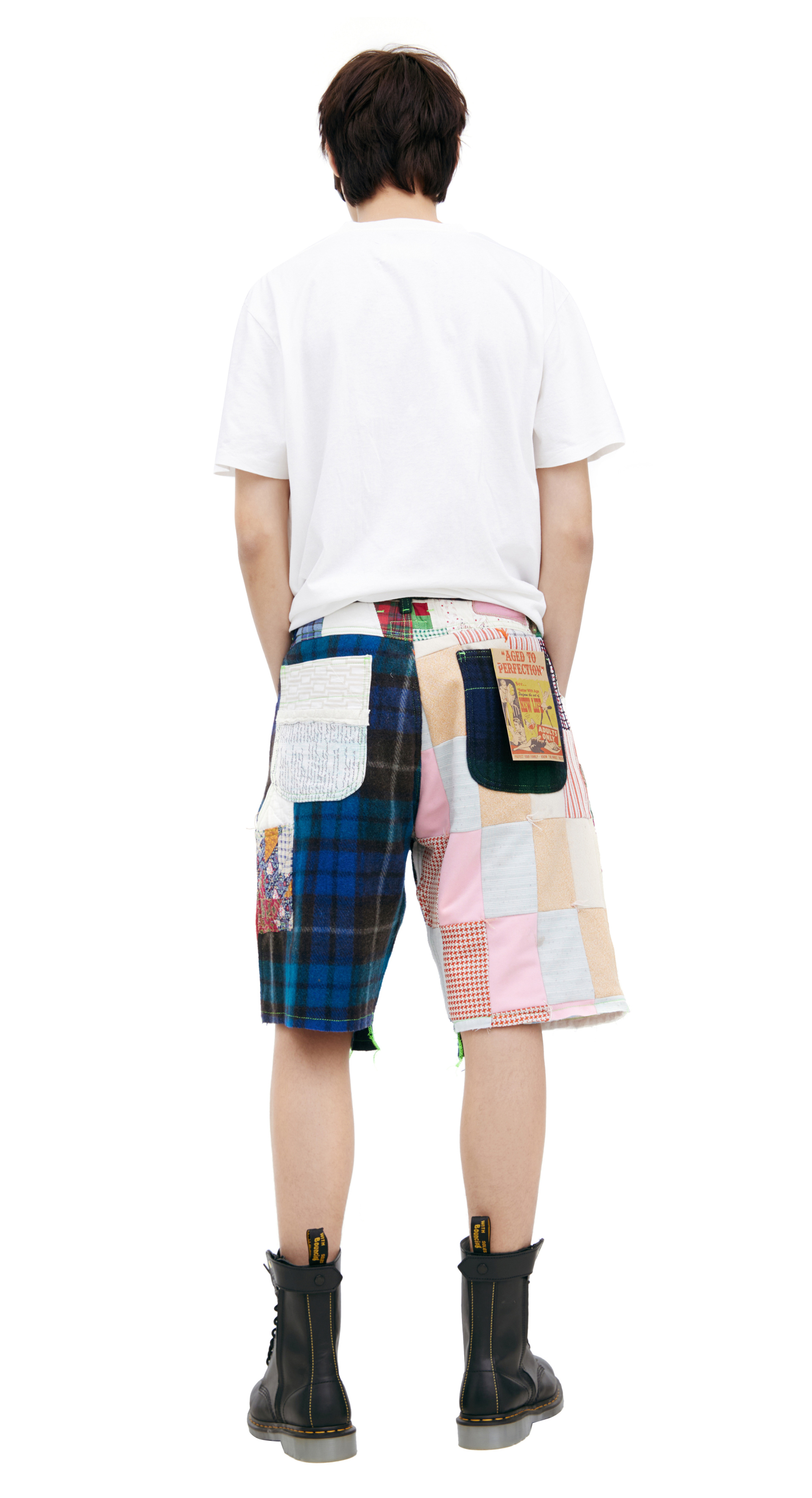 BETTER WITH AGE Combination cotton shorts