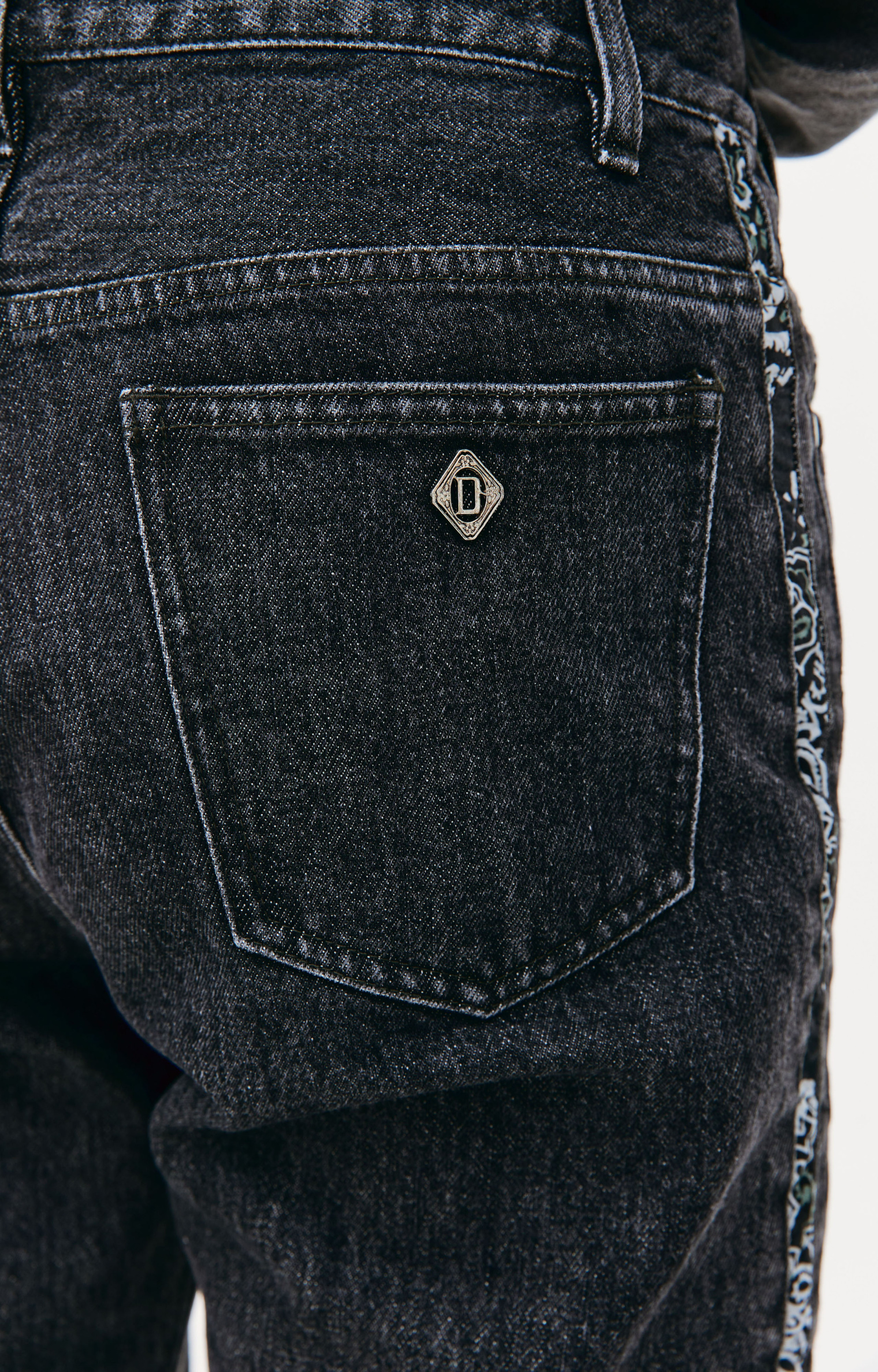 Children of the discordance Black straight leg jeans