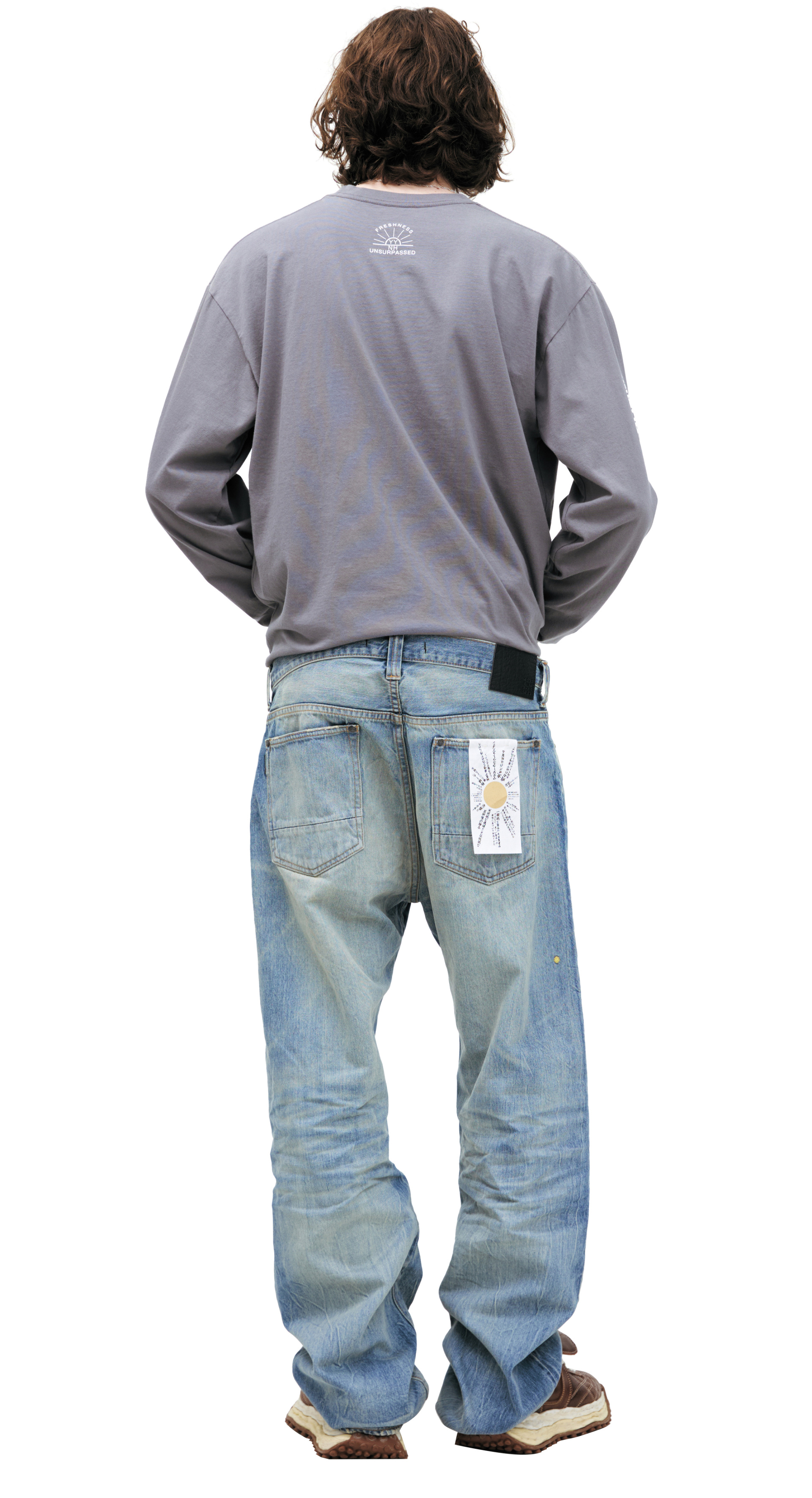 Mastercraft Union Blue jeans with distressed details