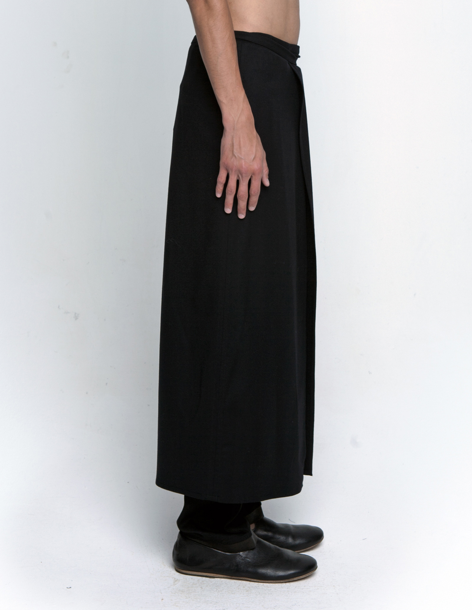 Ann Demeulemeester Drawstring upper skirt