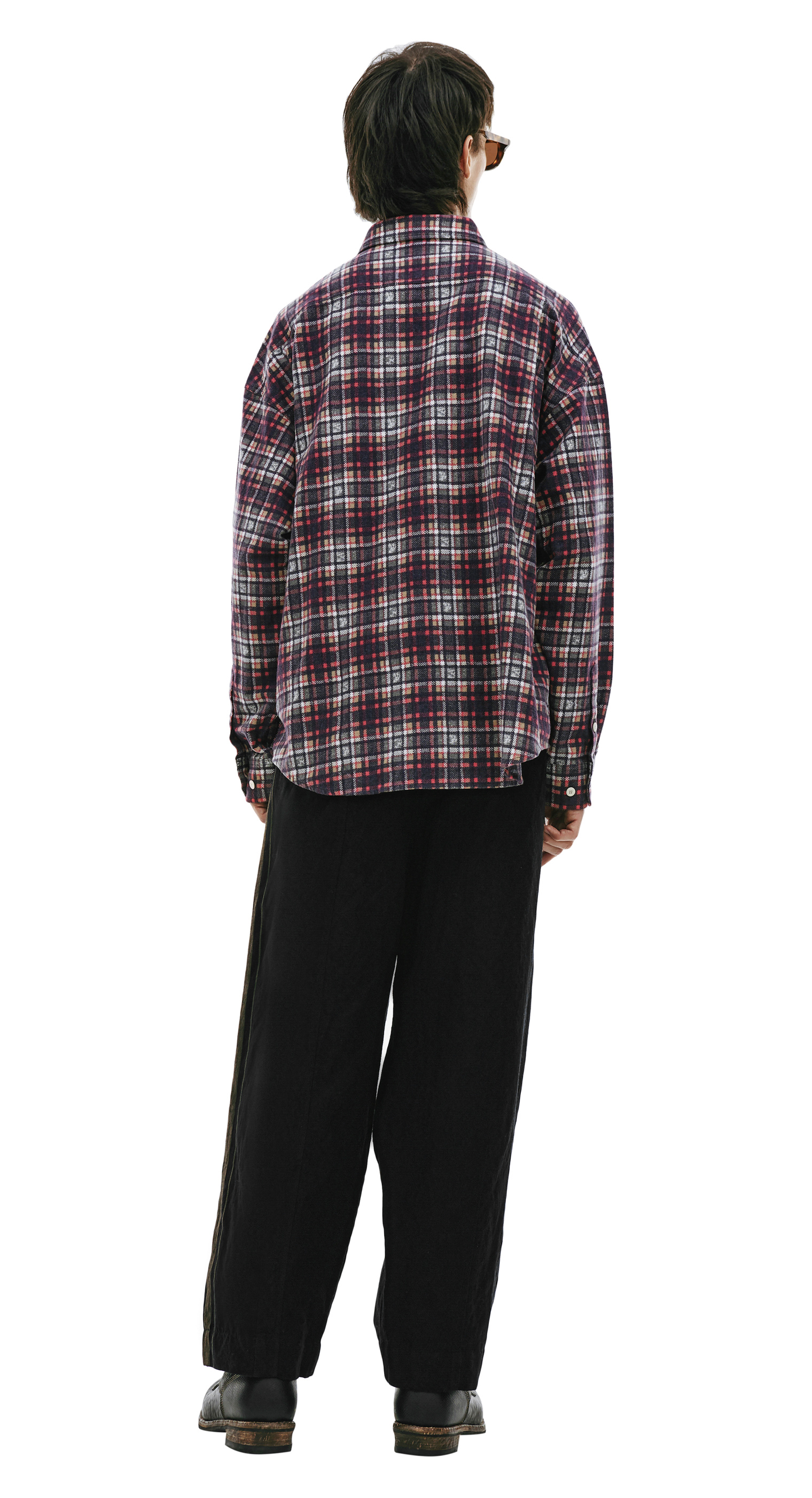 visvim Рубашка Pioneer в клетку