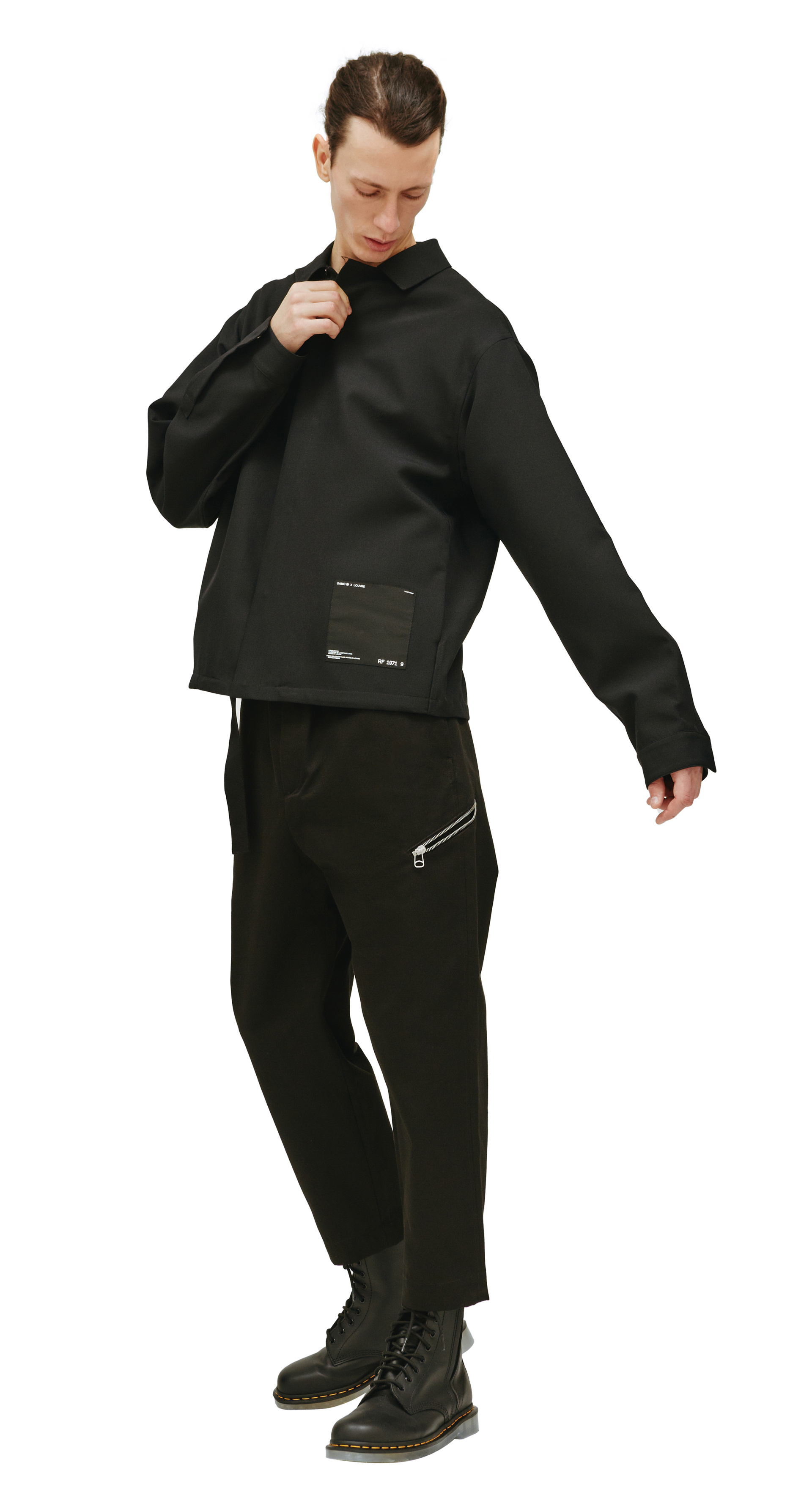 OAMC OAMC x Louvre patch shirt