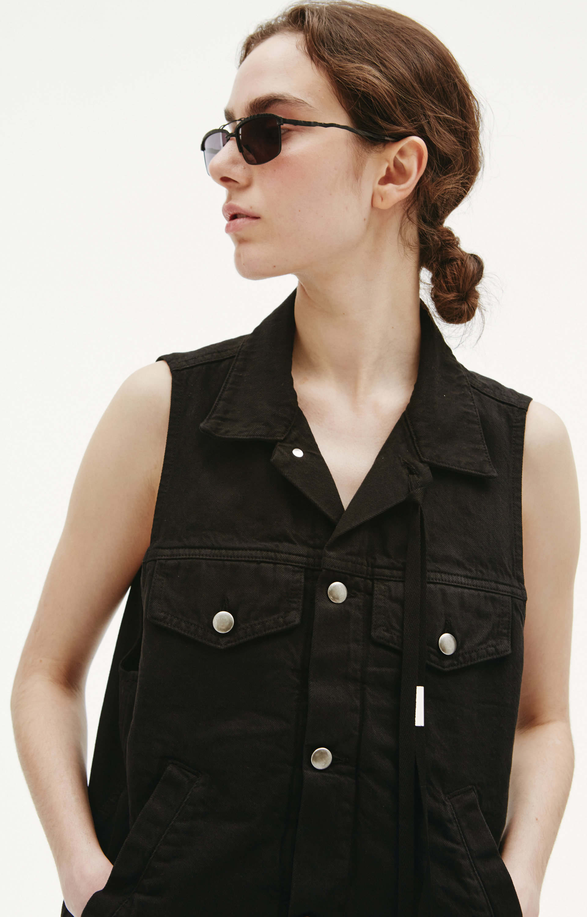 Ann Demeulemeester Juliette denim vest