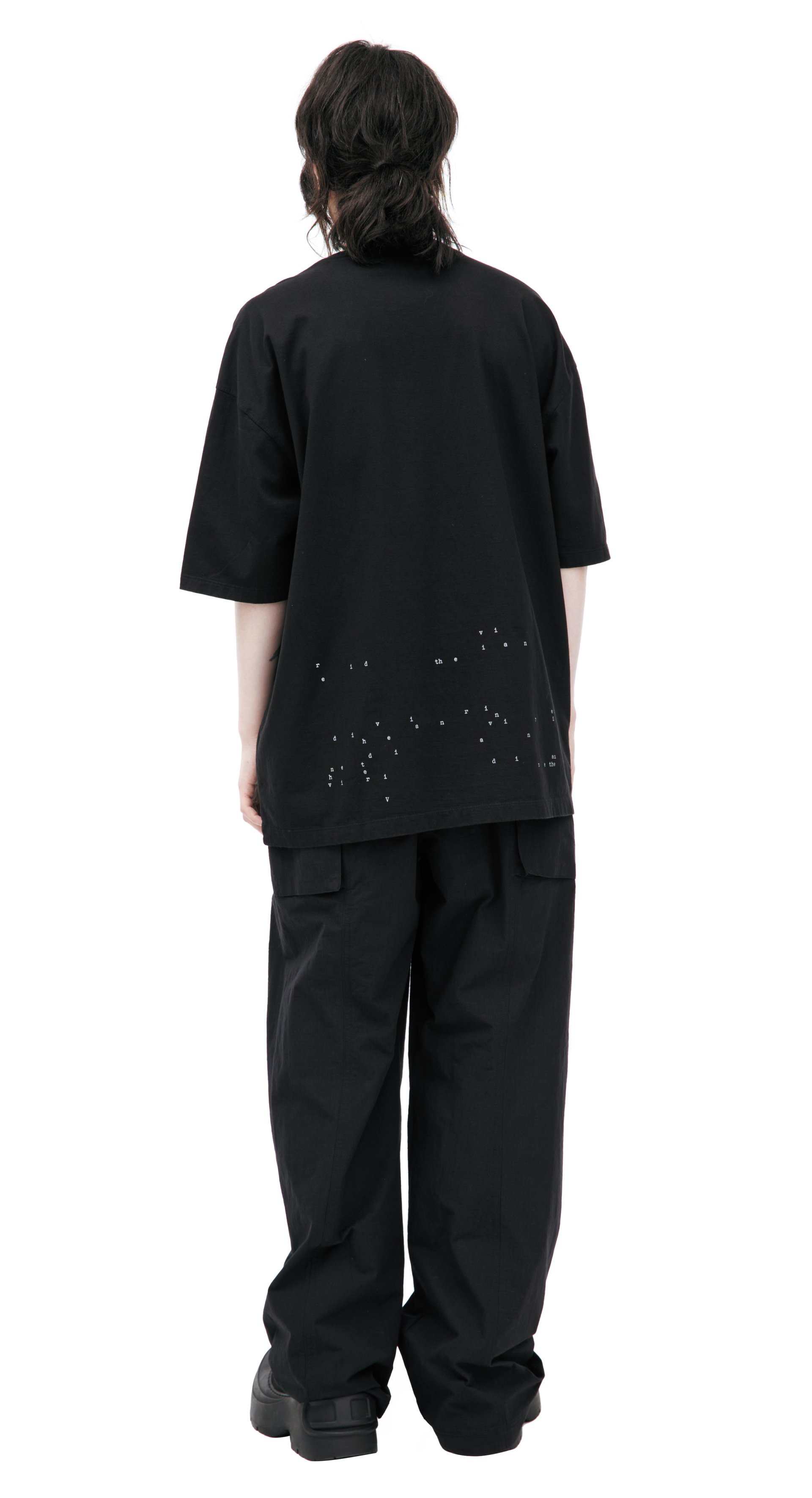 The Viridi-Anne Oversize print t-shirt