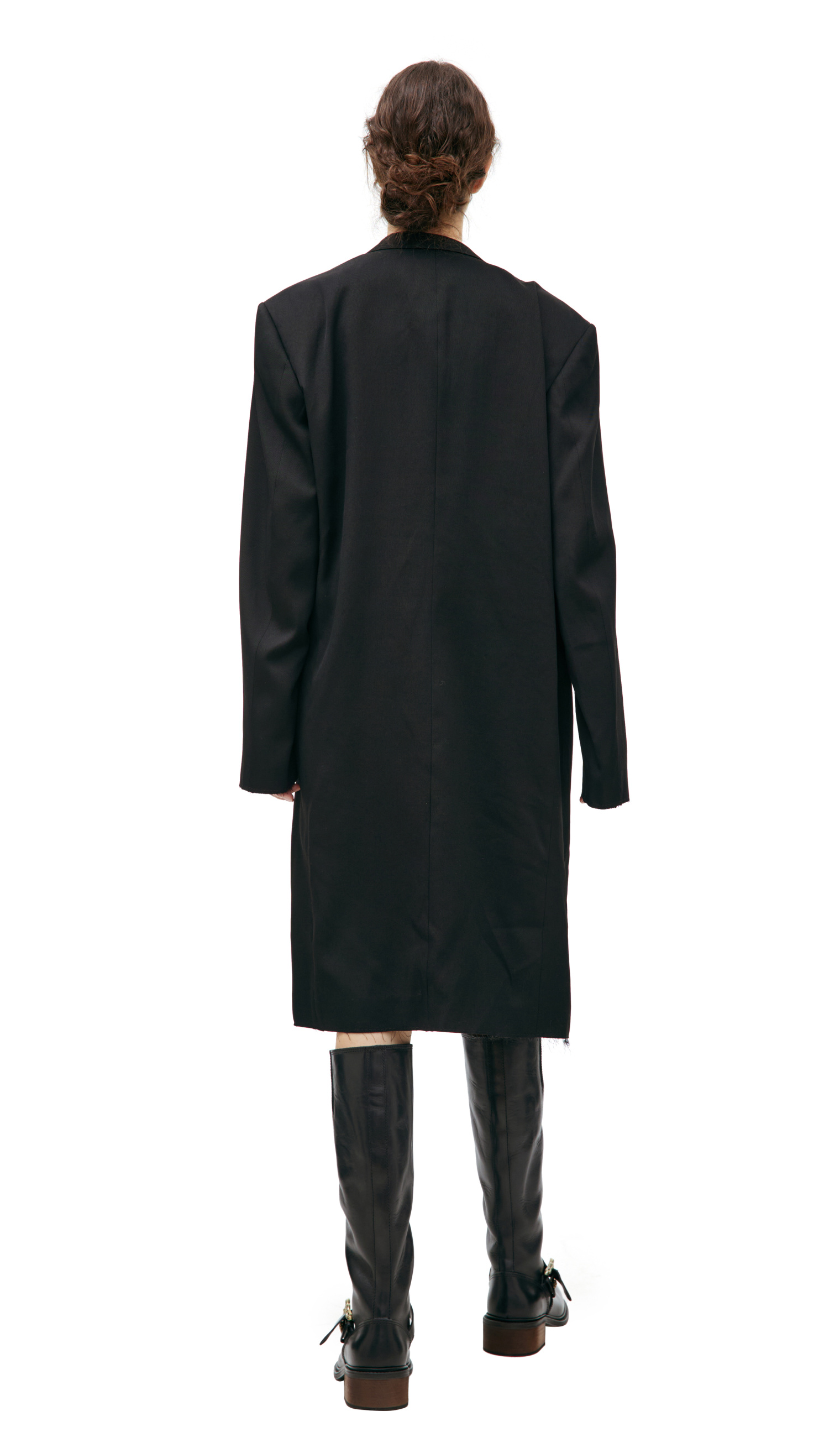 Enfants Riches Deprimes Wool coat with stitched belt