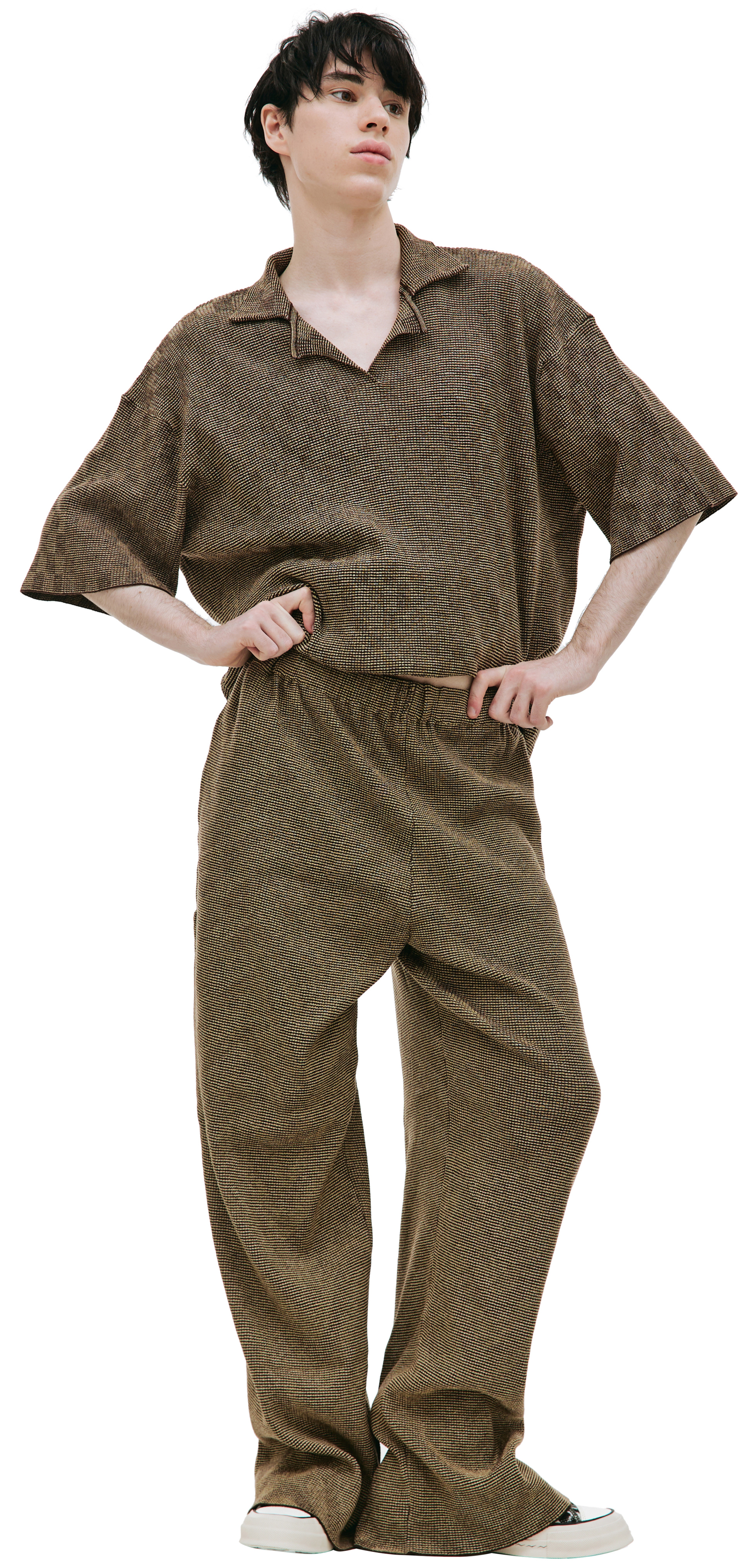 Isa Boulder Lenticular trousers