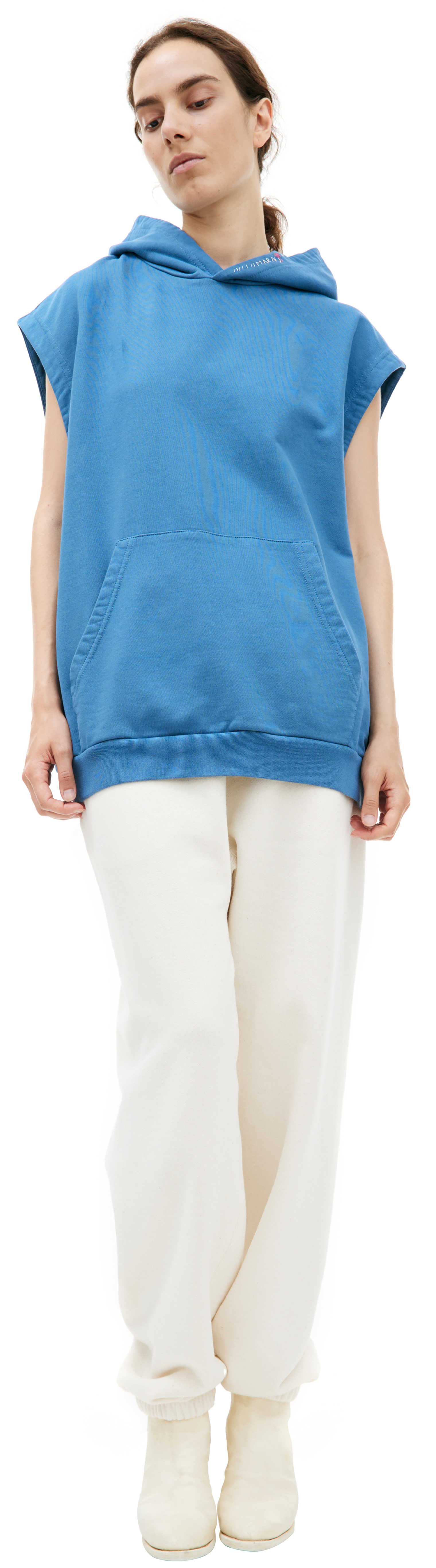 Marni Sleeveless printed hoodie