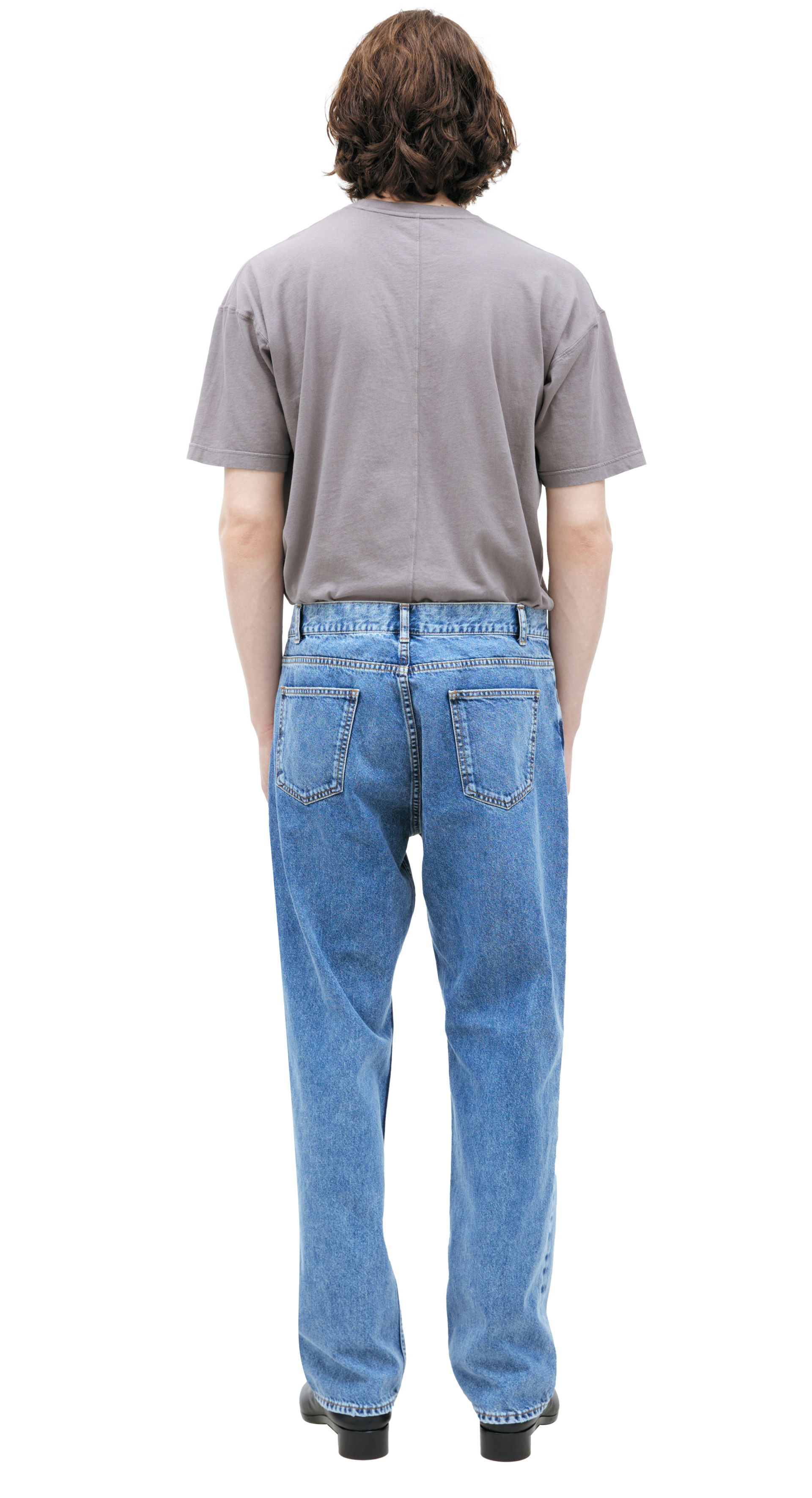 The Row Wide cotton jeans