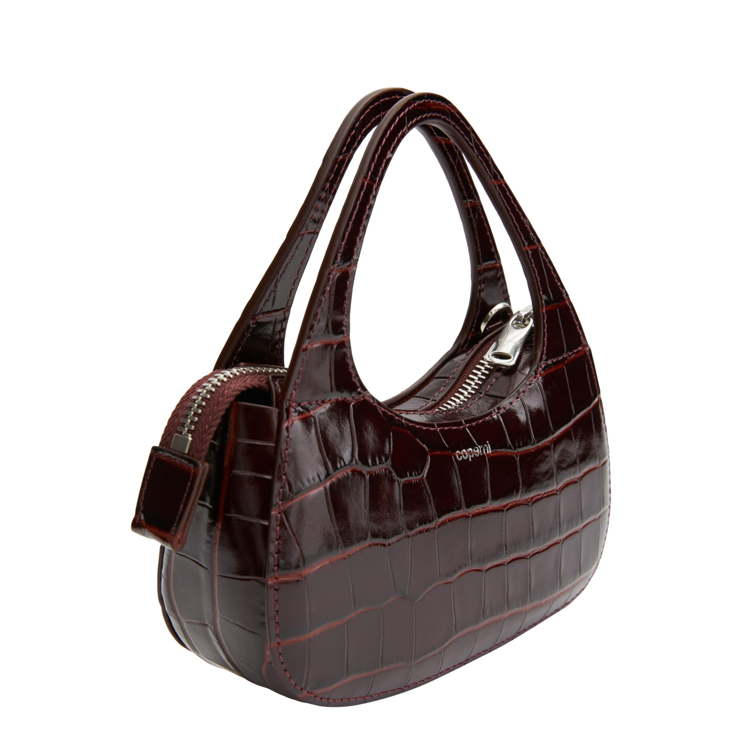 Coperni Croco Micro Baguette Bag Swipe