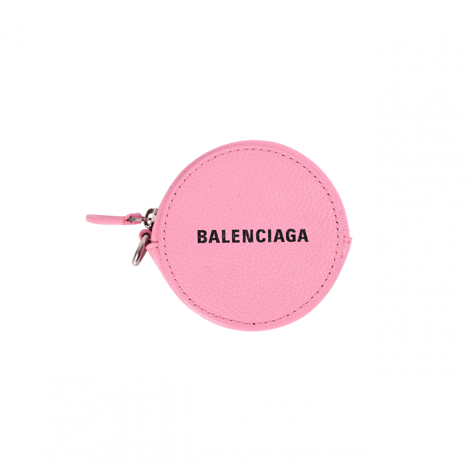 Balenciaga Cash Wallet in Pink Grained Leather