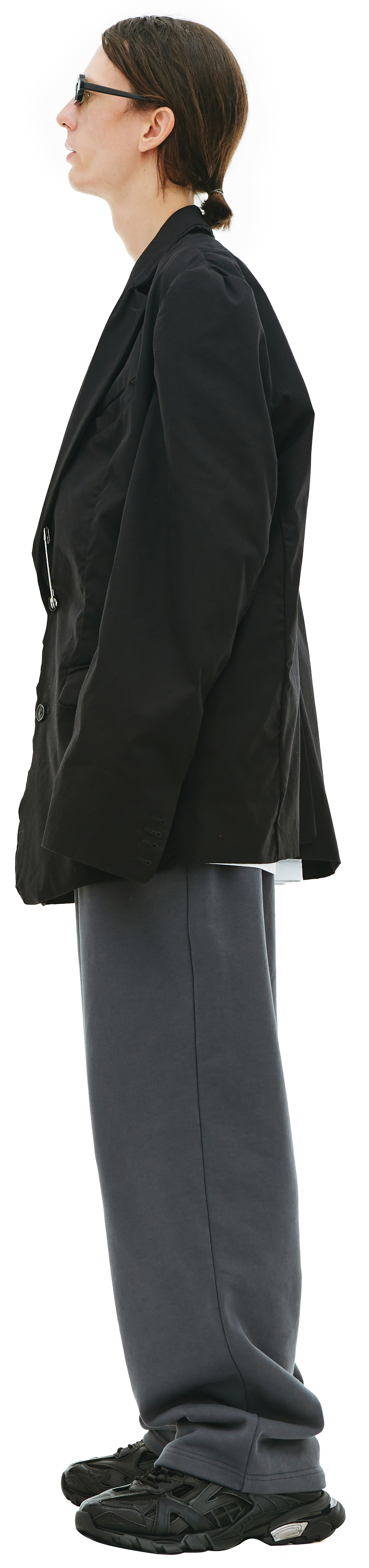 Balenciaga Black oversized blazer
