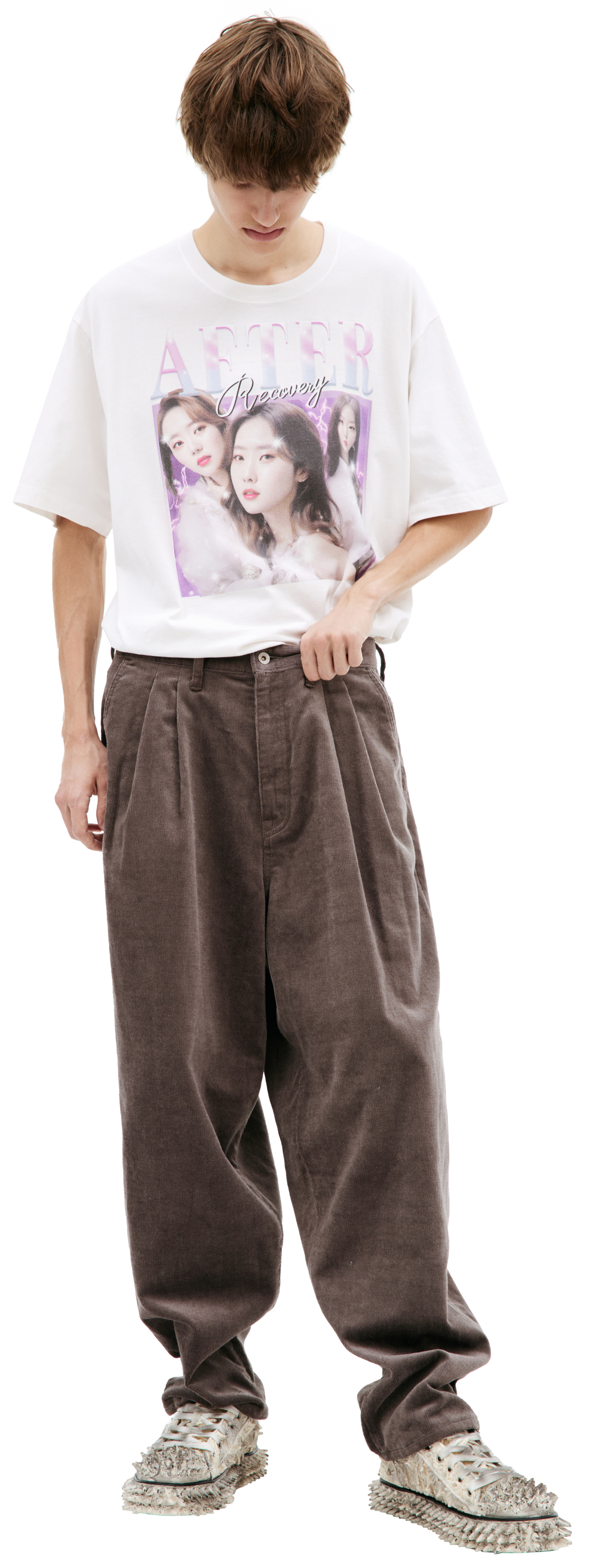 Doublet Wide corduroy pants