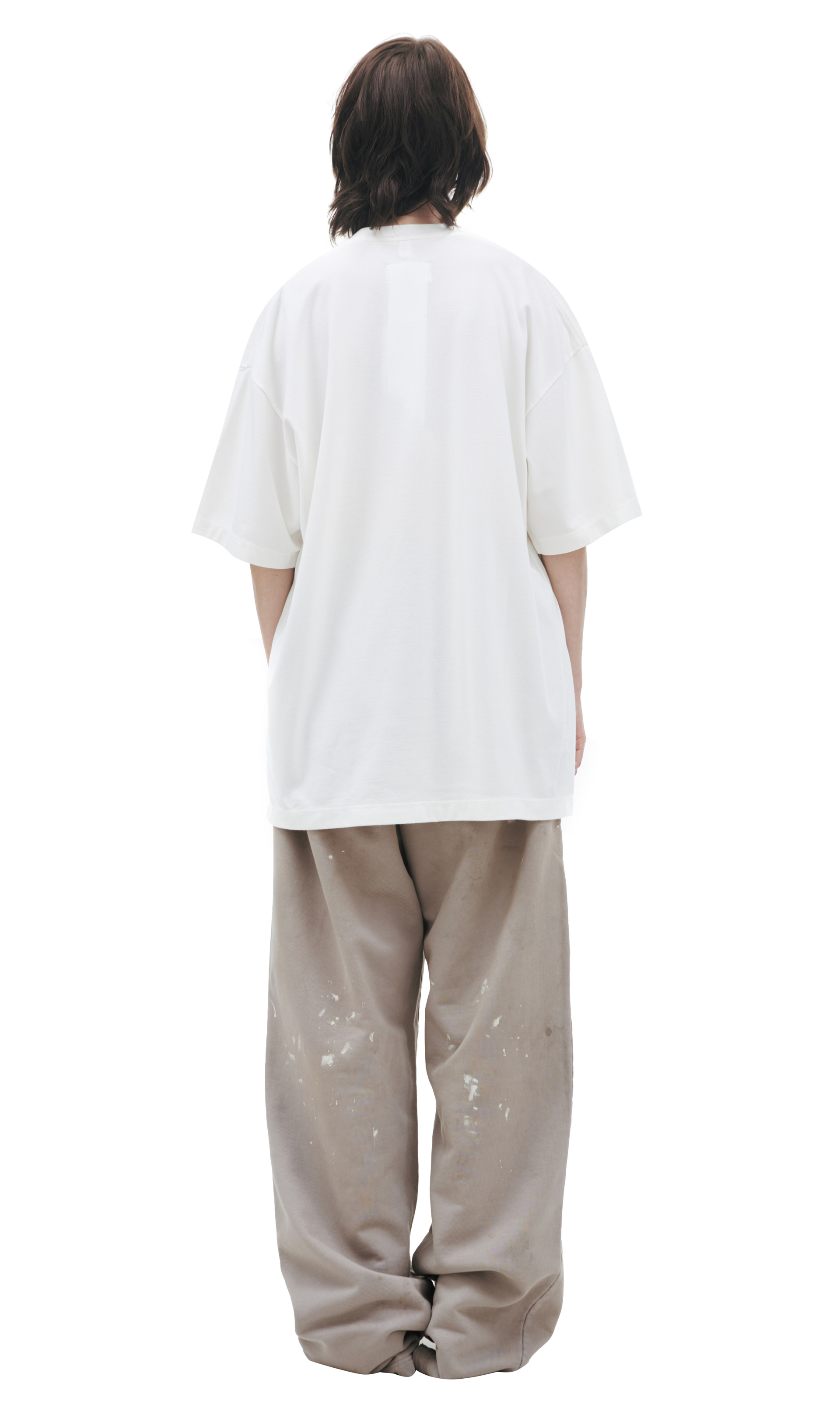 Doublet White T-shirt with a print