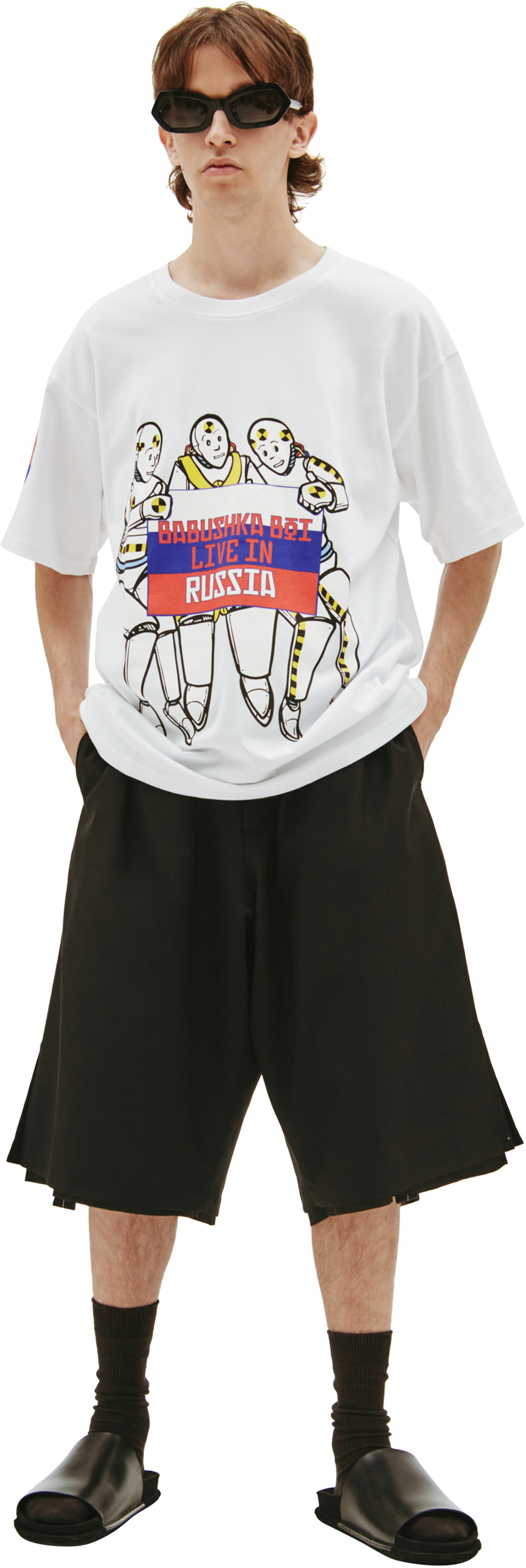 AWGE CREW white t-Shirt