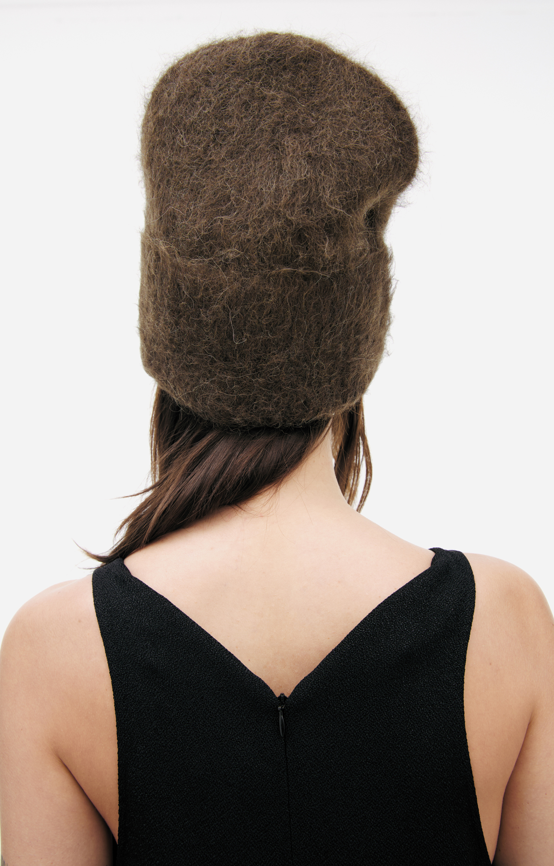 TOTEME Black midi dress