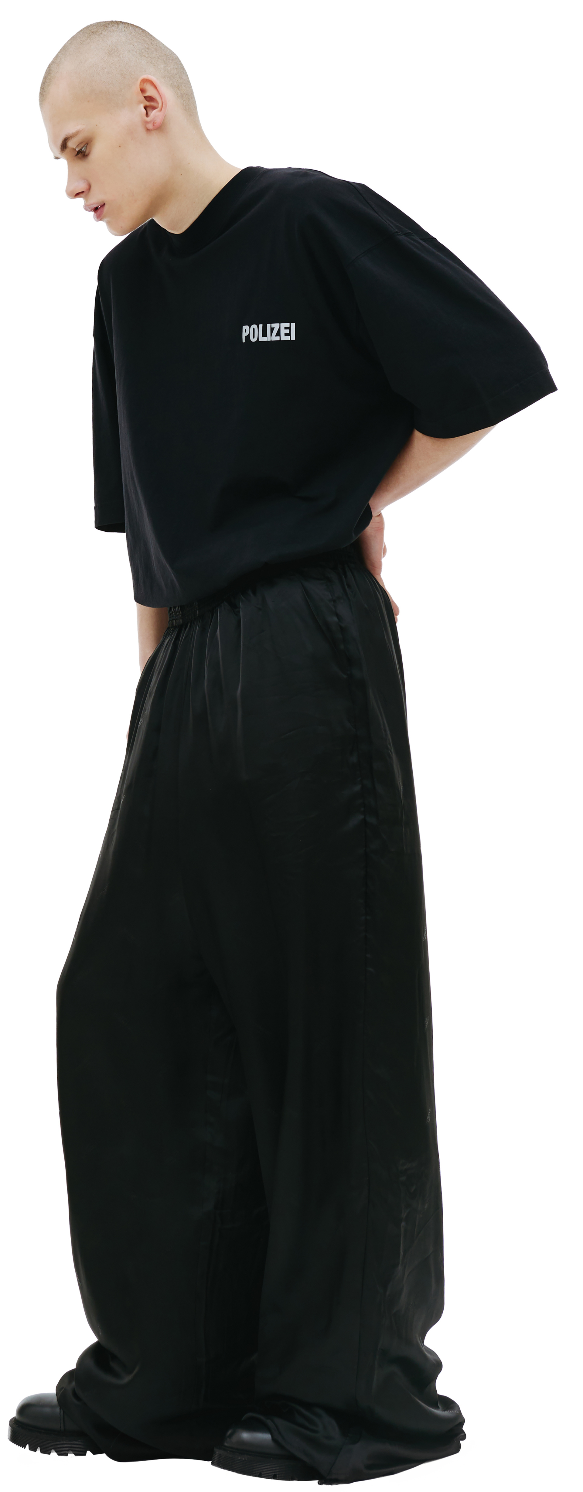 VETEMENTS Straight-leg lining trousers