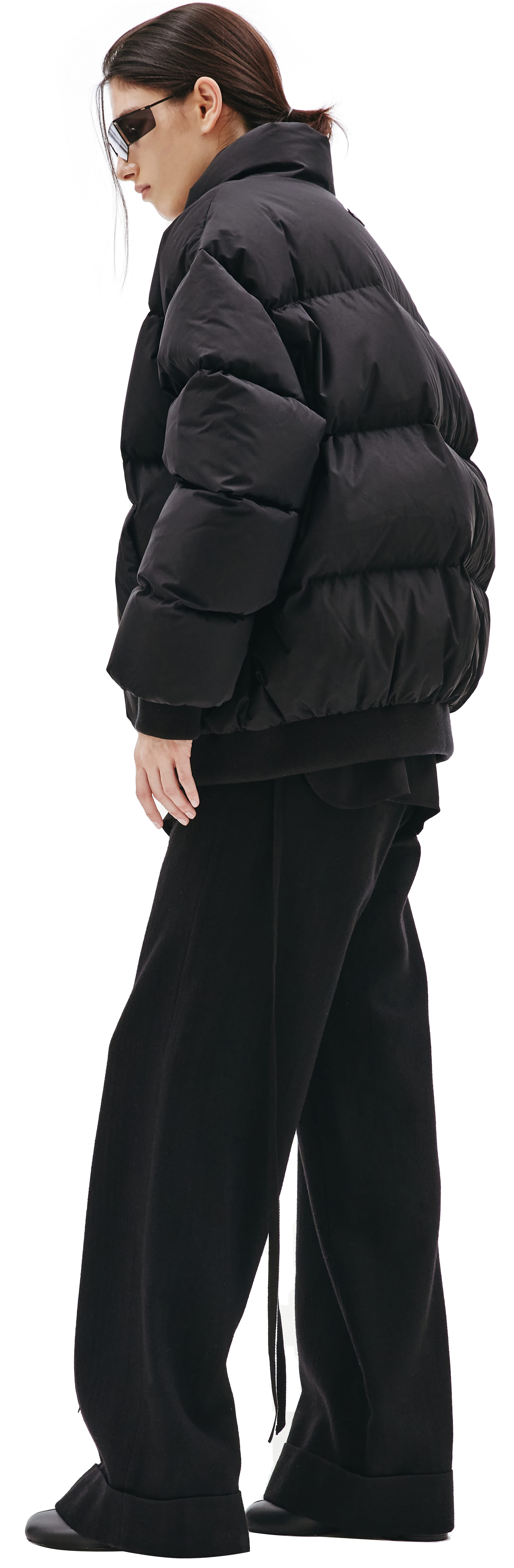 Fear of God Black matte down jacket