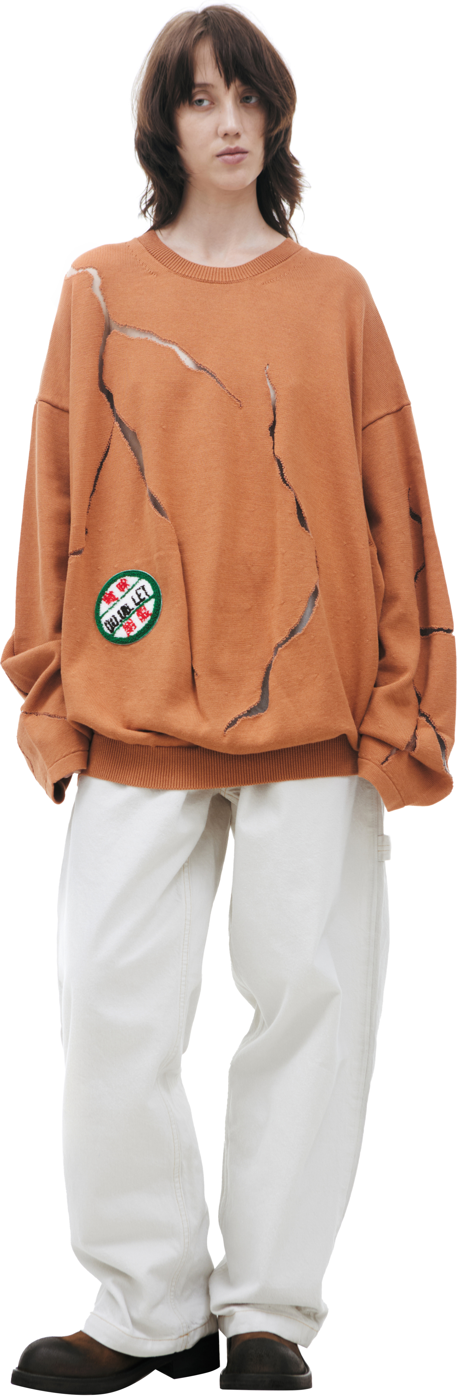 Doublet CRACKED EGG sweater
