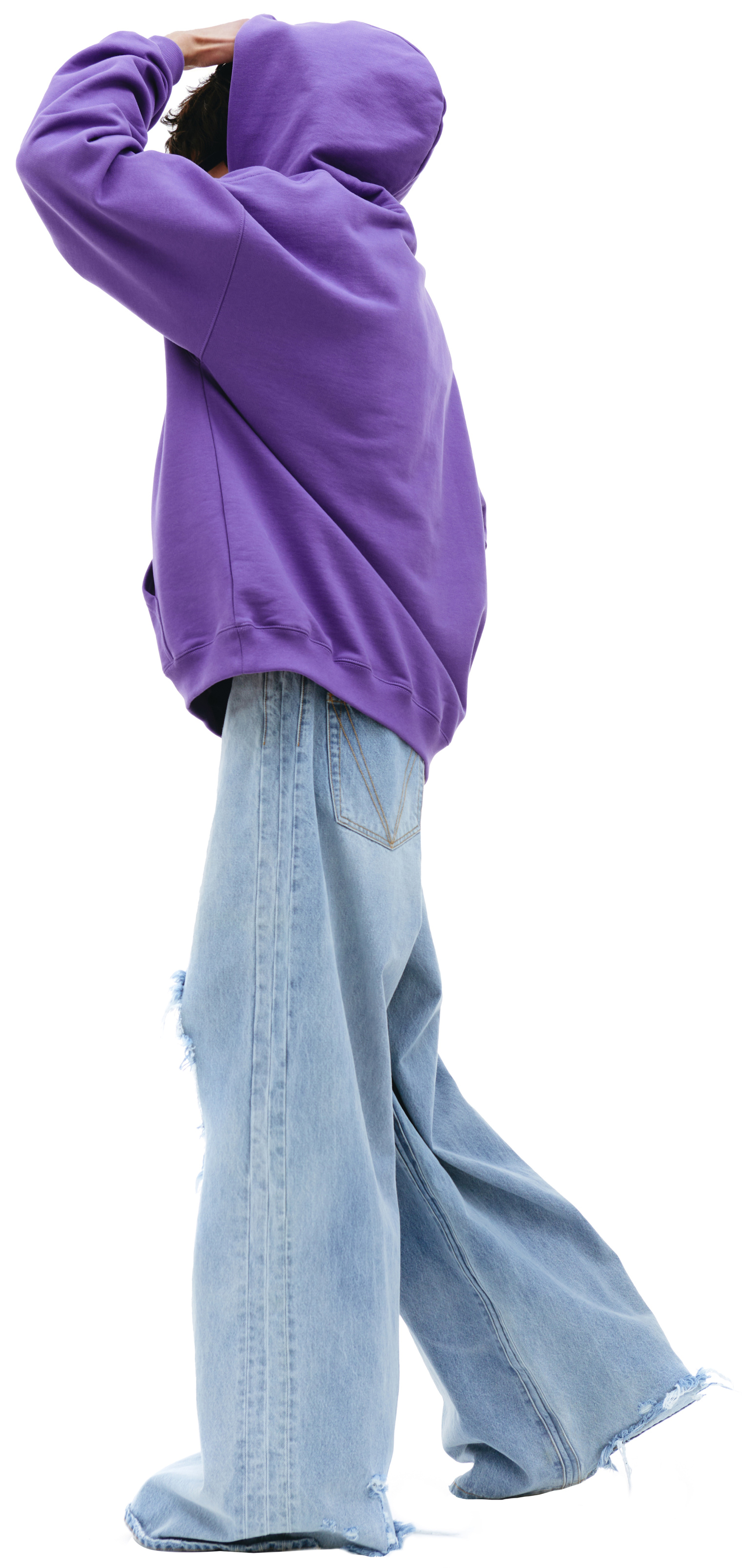 VETEMENTS Оверсайз худи с логотипом