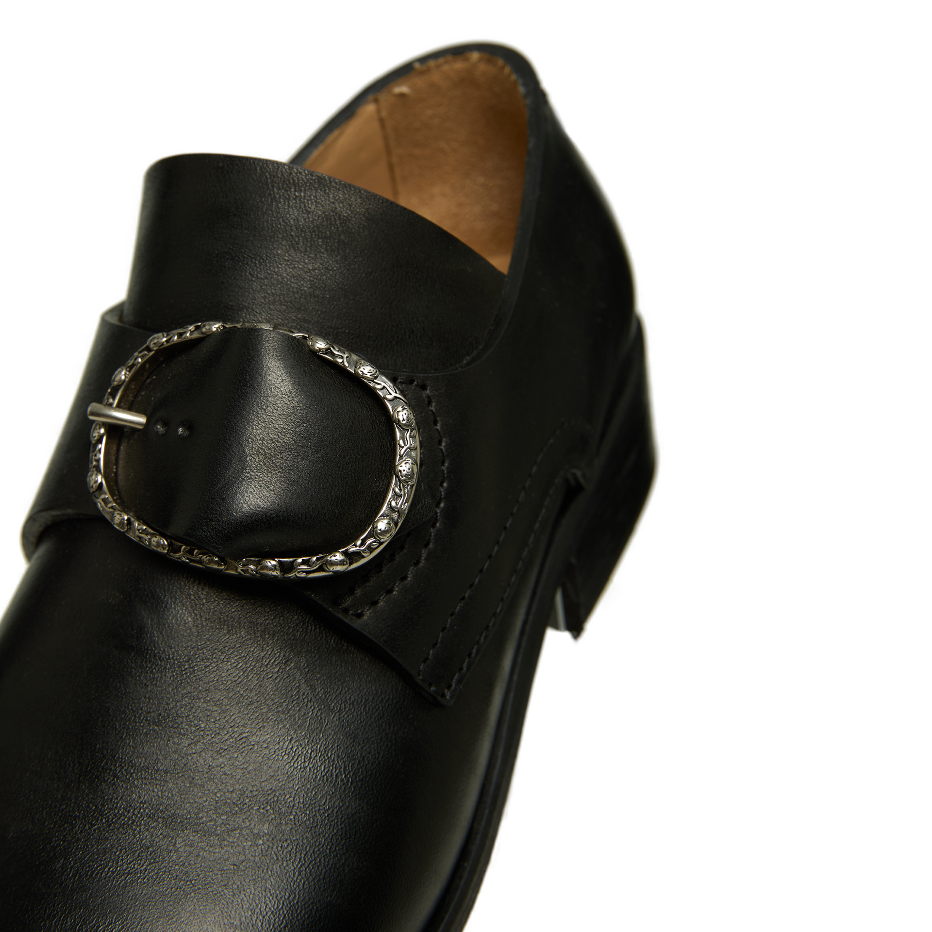 Enfants Riches Déprimés Black leather shoes
