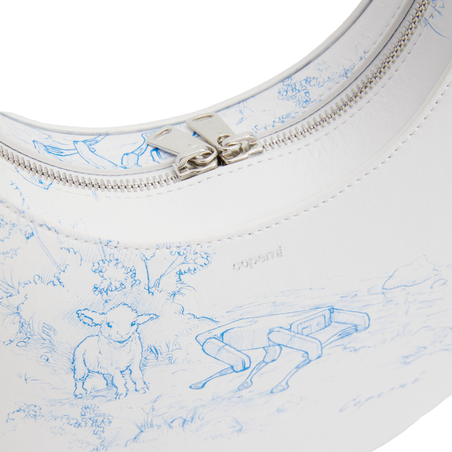 Coperni Toile De Jouy Printed Swipe Bag