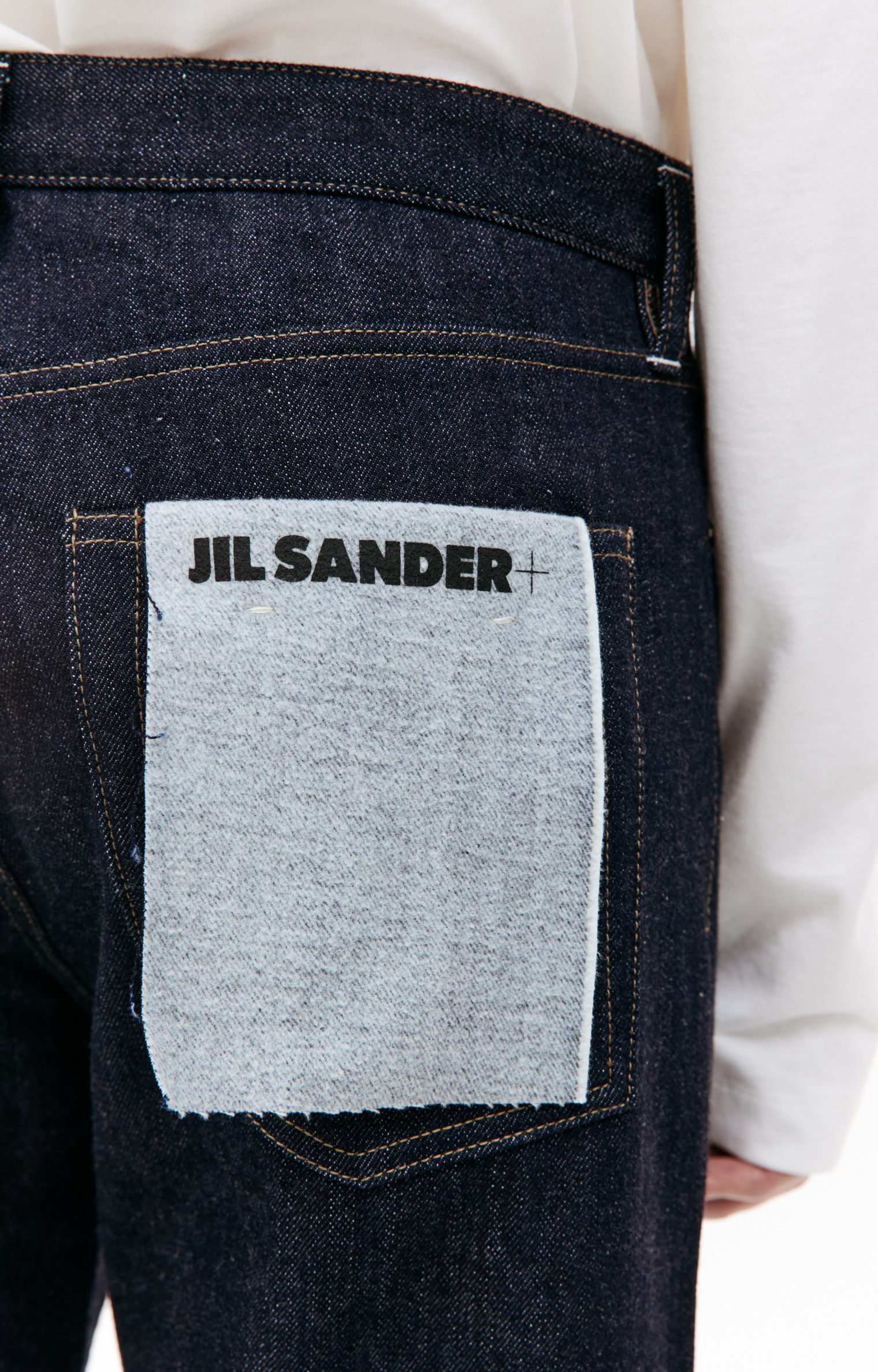 Jil Sander Navy blue straight jeans