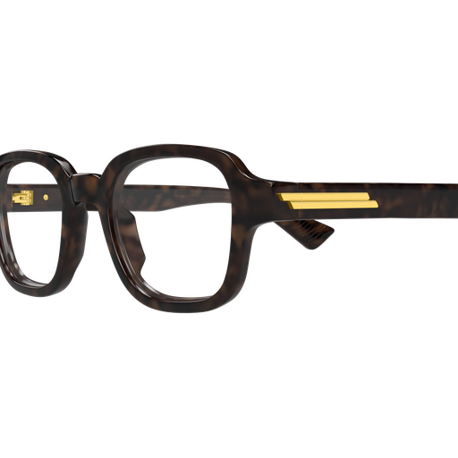 Bottega Veneta Squared Shape Eyeglasses
