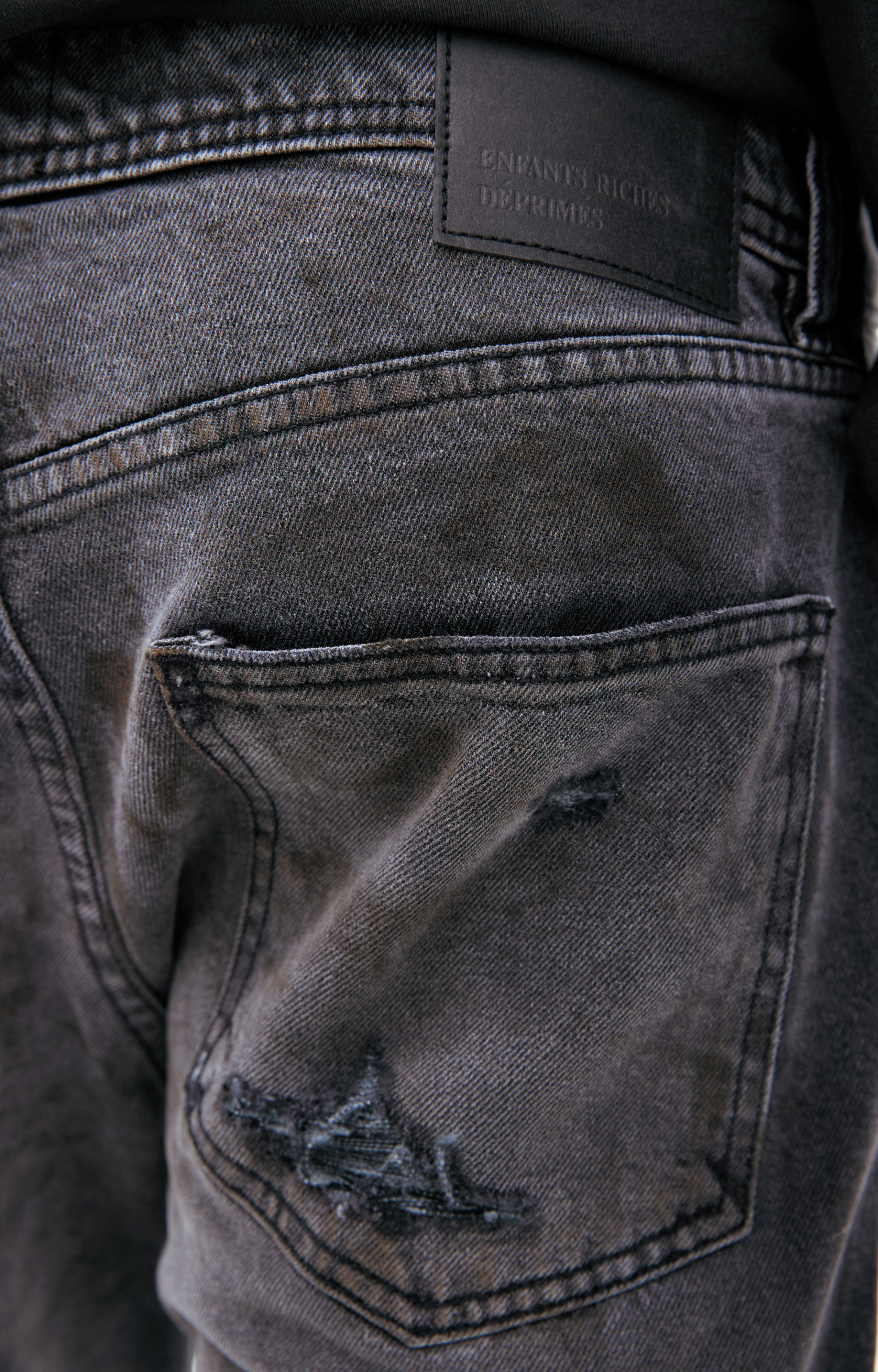 Enfants Riches Déprimés Dark grey flared jeans