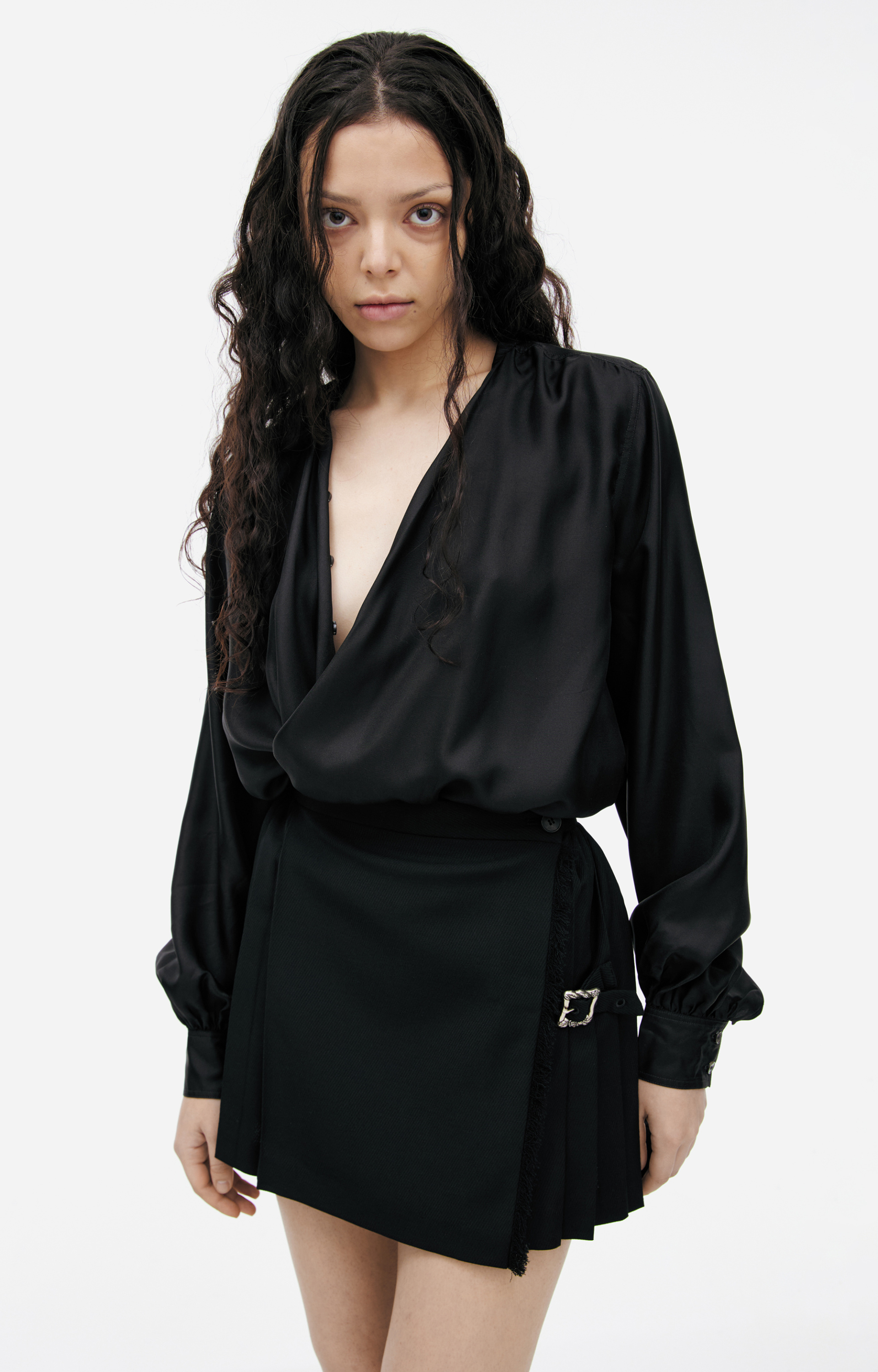 Enfants Riches Déprimés Mini pleated skirt