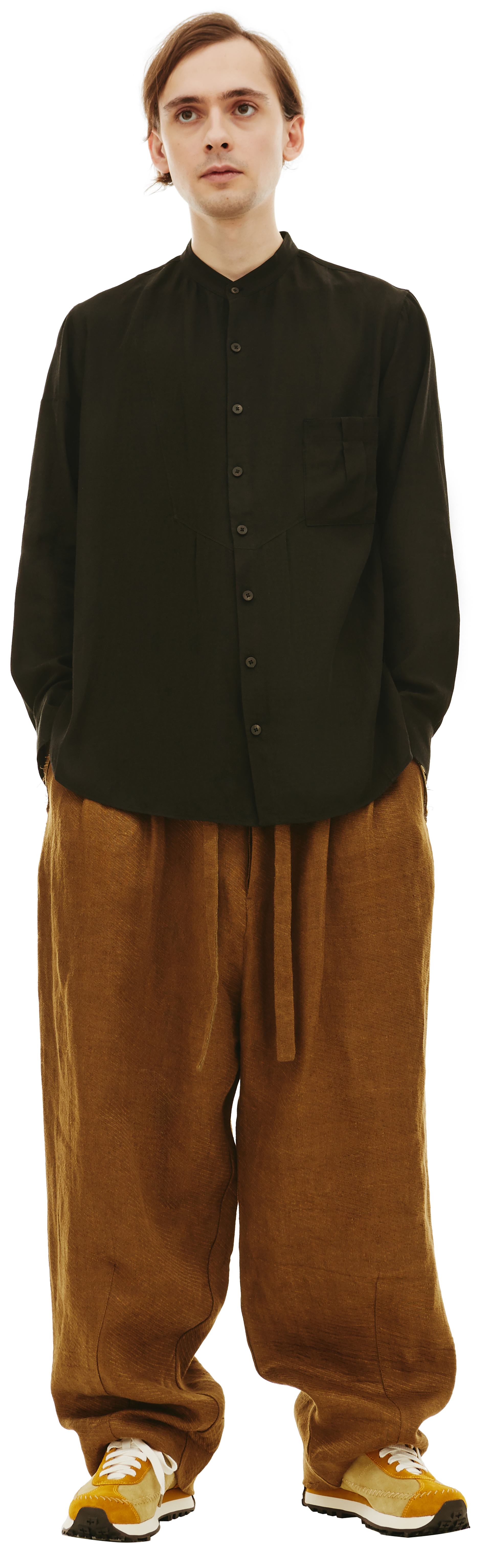 Ziggy Chen Black regular fit shirt