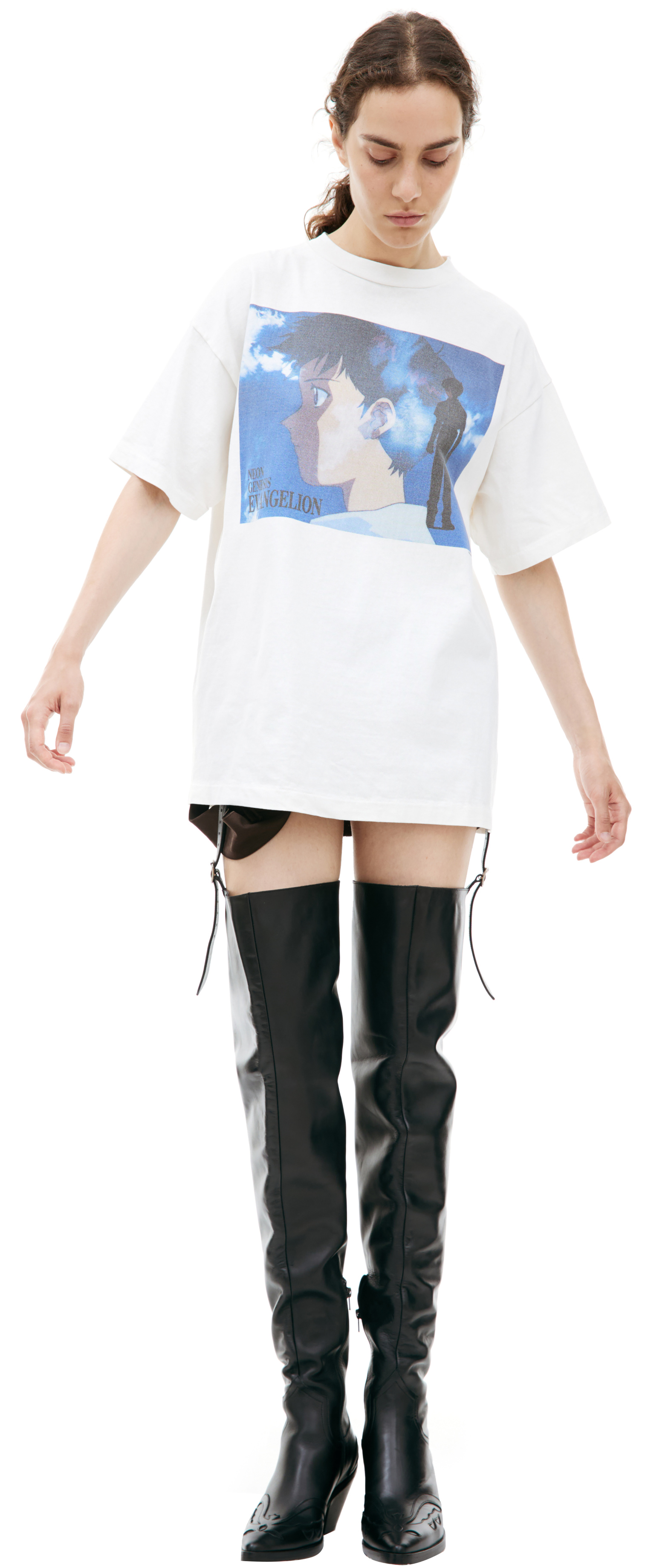 Saint Mxxxxxx SHINJI printed t-shirt