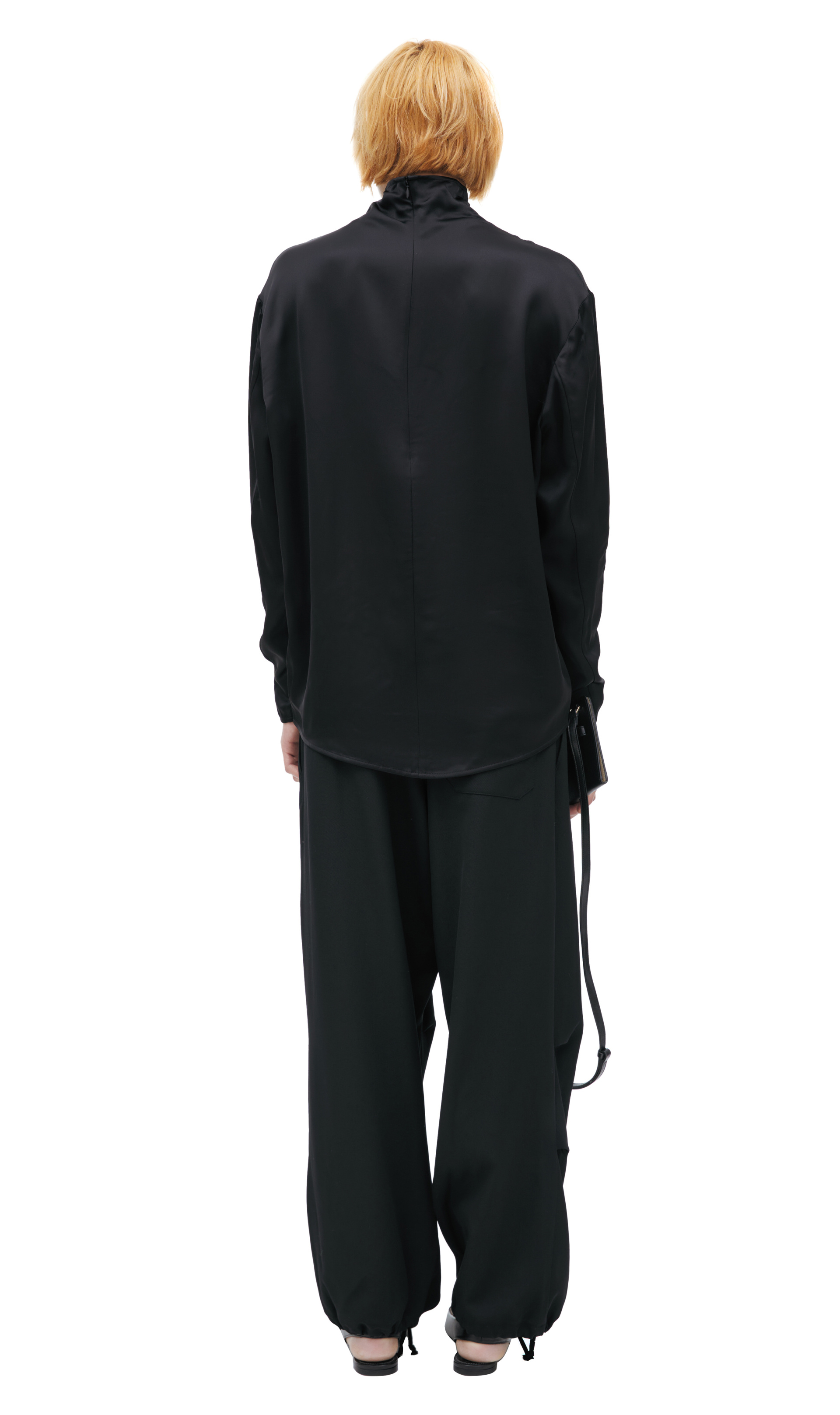 TOTEME blouse with a stand-up collar