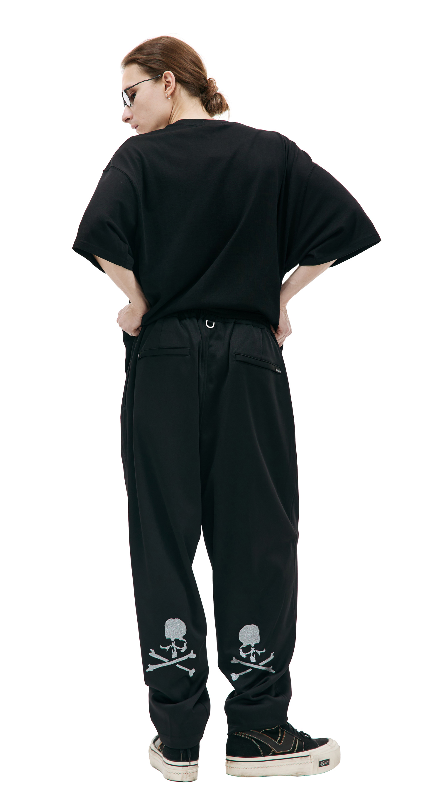 Mastermind WORLD Black logo sweatpants