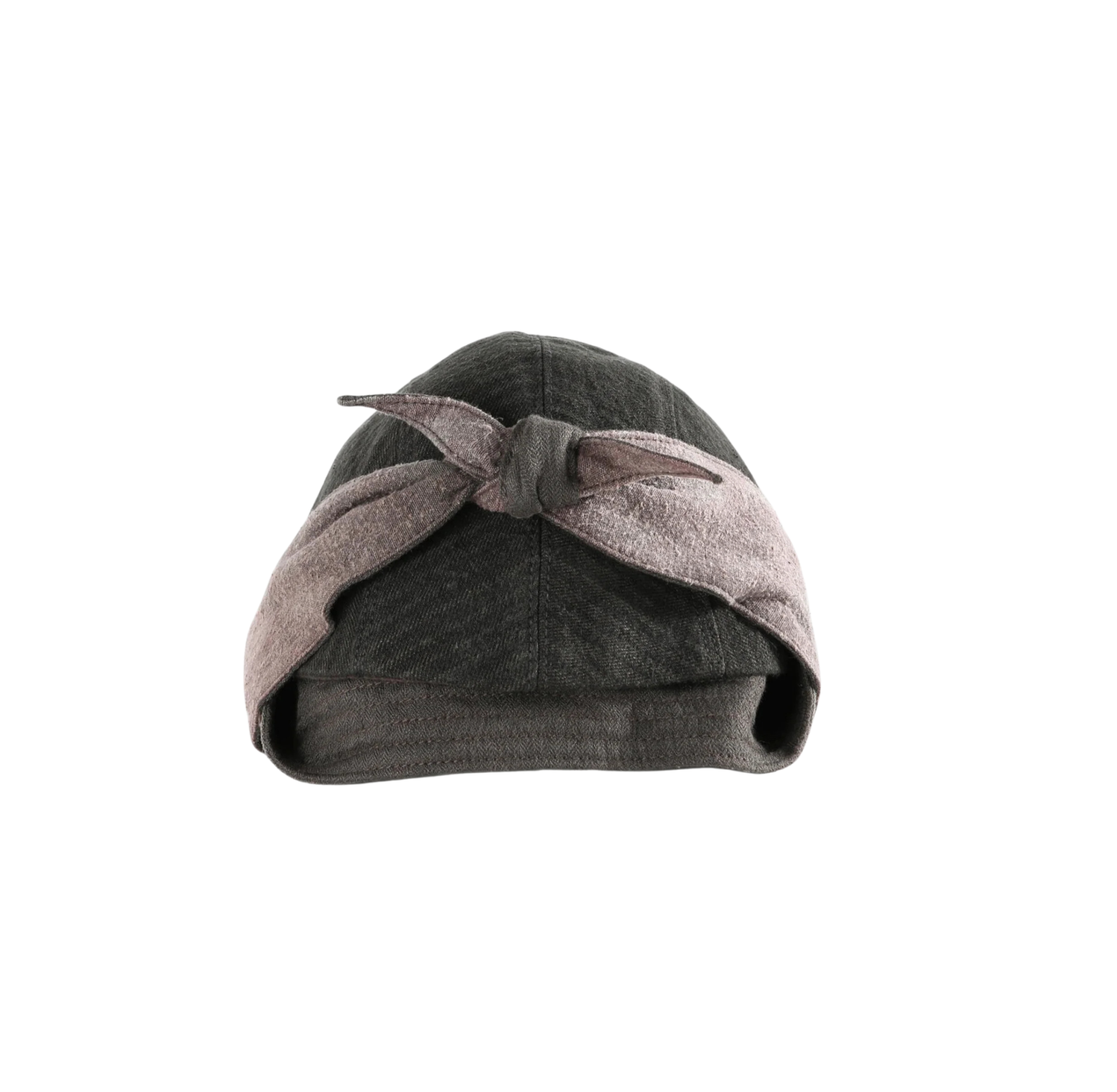 Ziggy Chen Beanie with asymmetrical double-layered brims