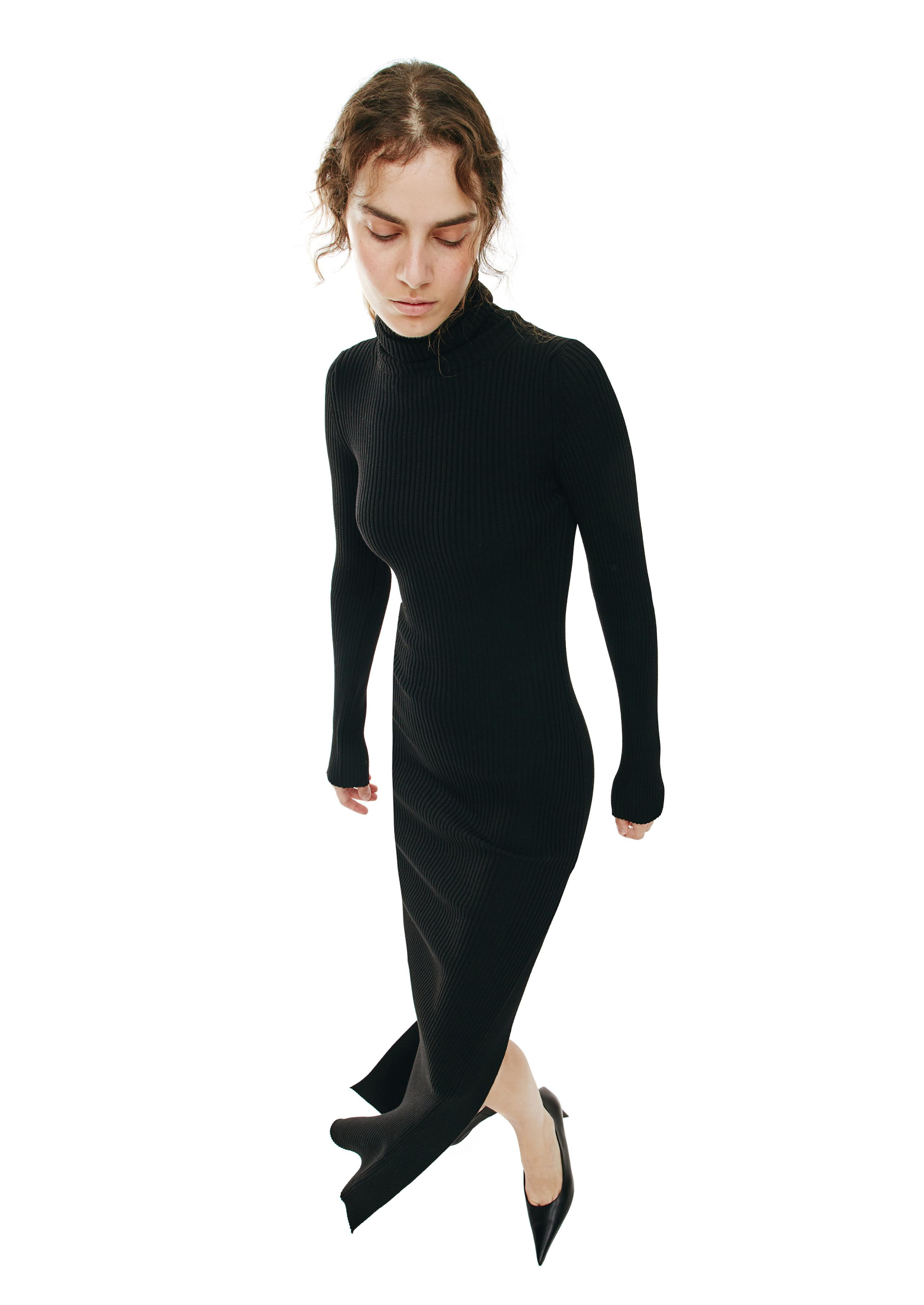 VETEMENTS Knitted turtleneck dress
