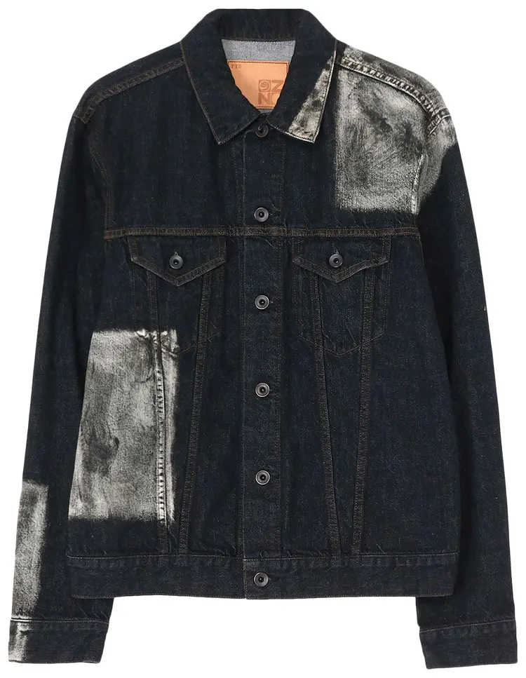 Yohji Yamamoto Printed denim jacket