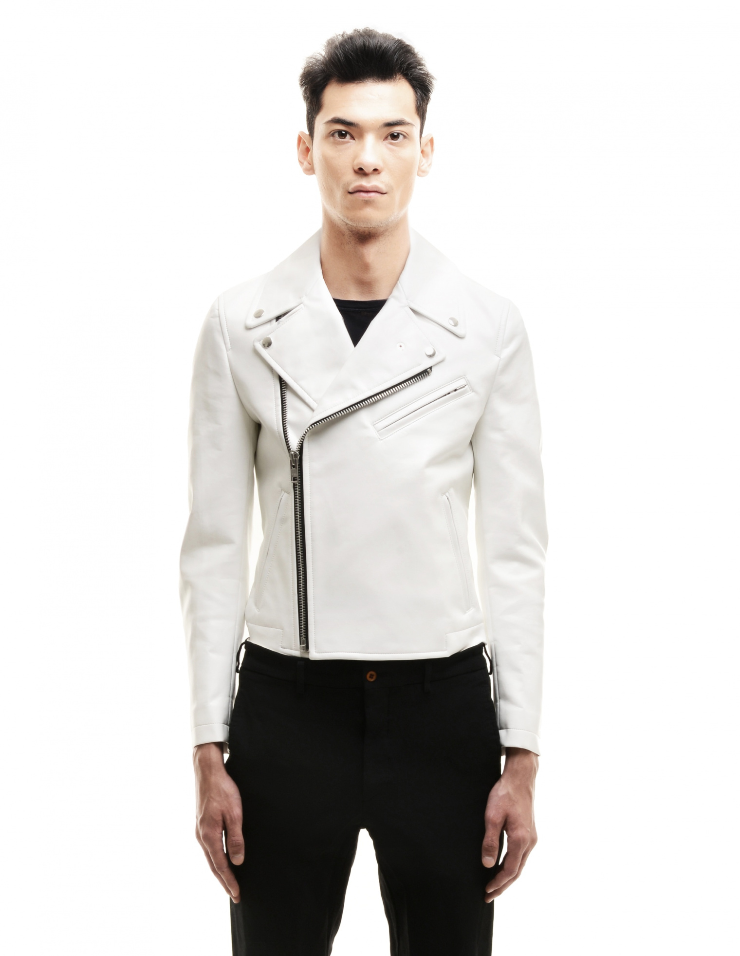 Comme des Garcons Homme plus Куртка из искусственной кожи