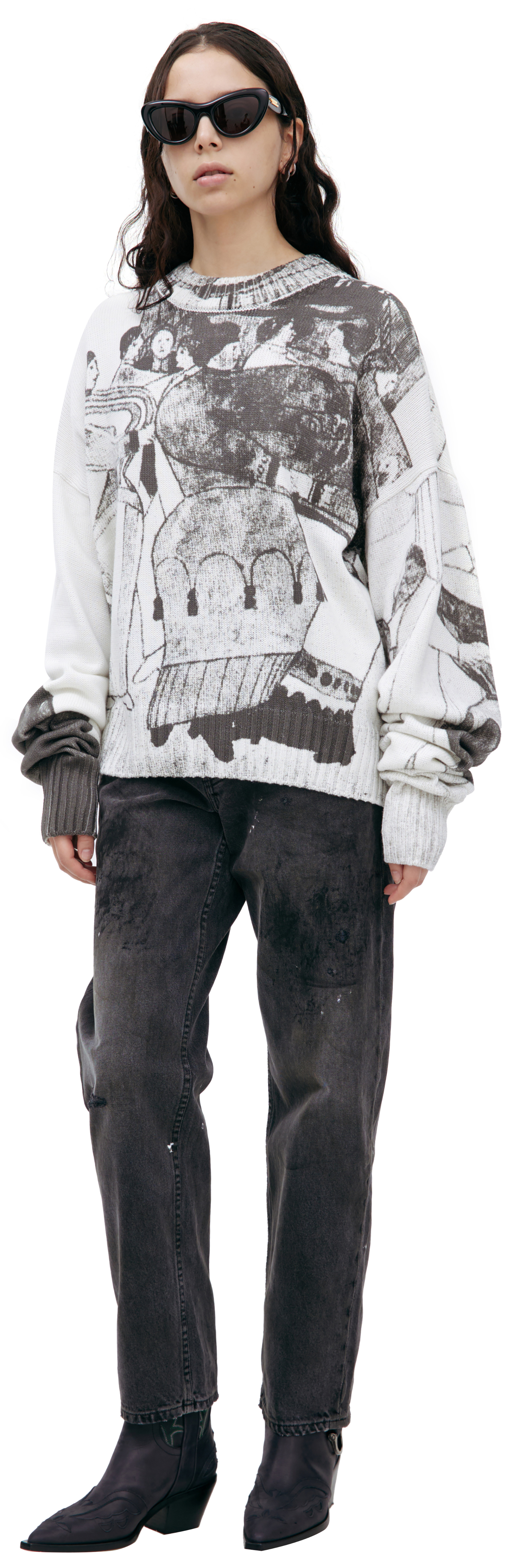 Enfants Riches Déprimés Cotton knit sweater