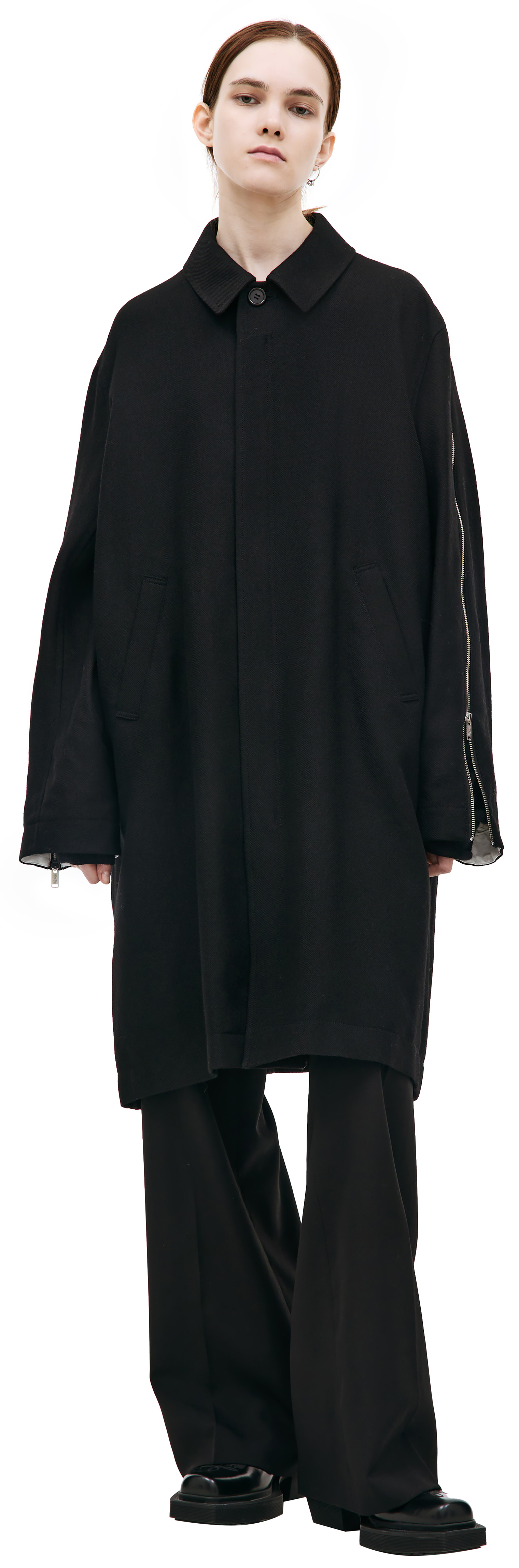 Undercover Black zip coat
