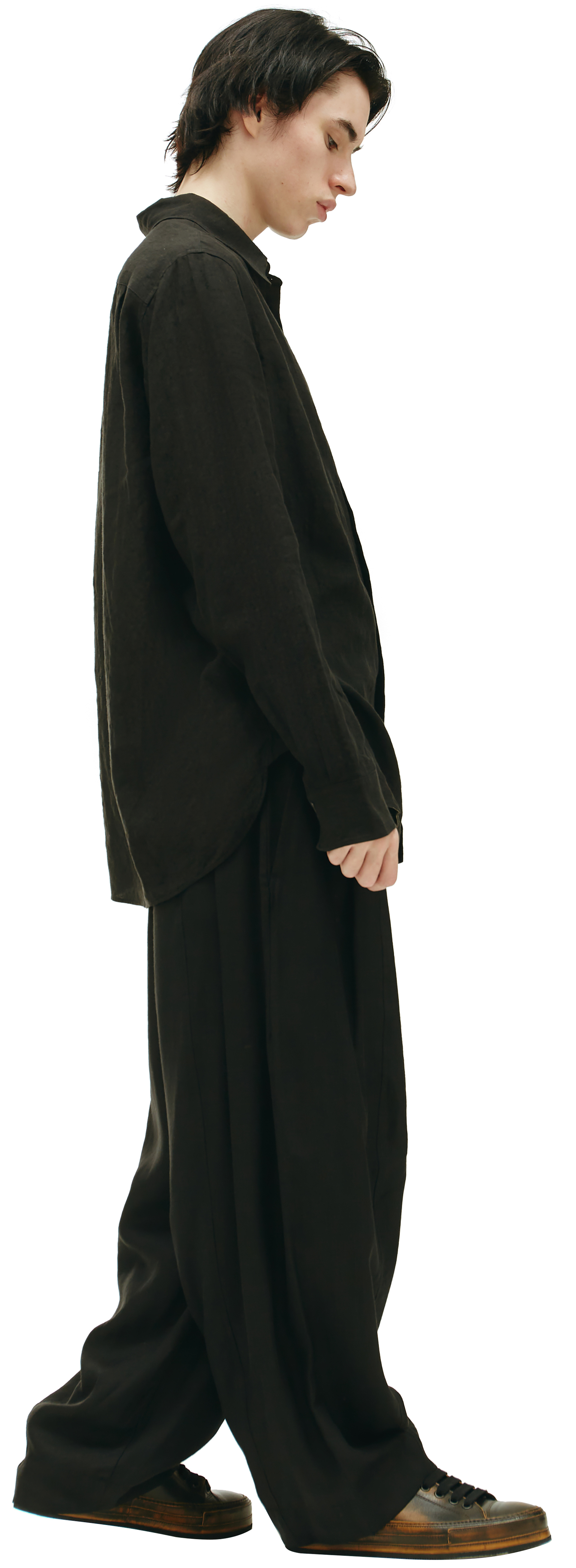 Ziggy Chen Plain long-sleeve Shirt