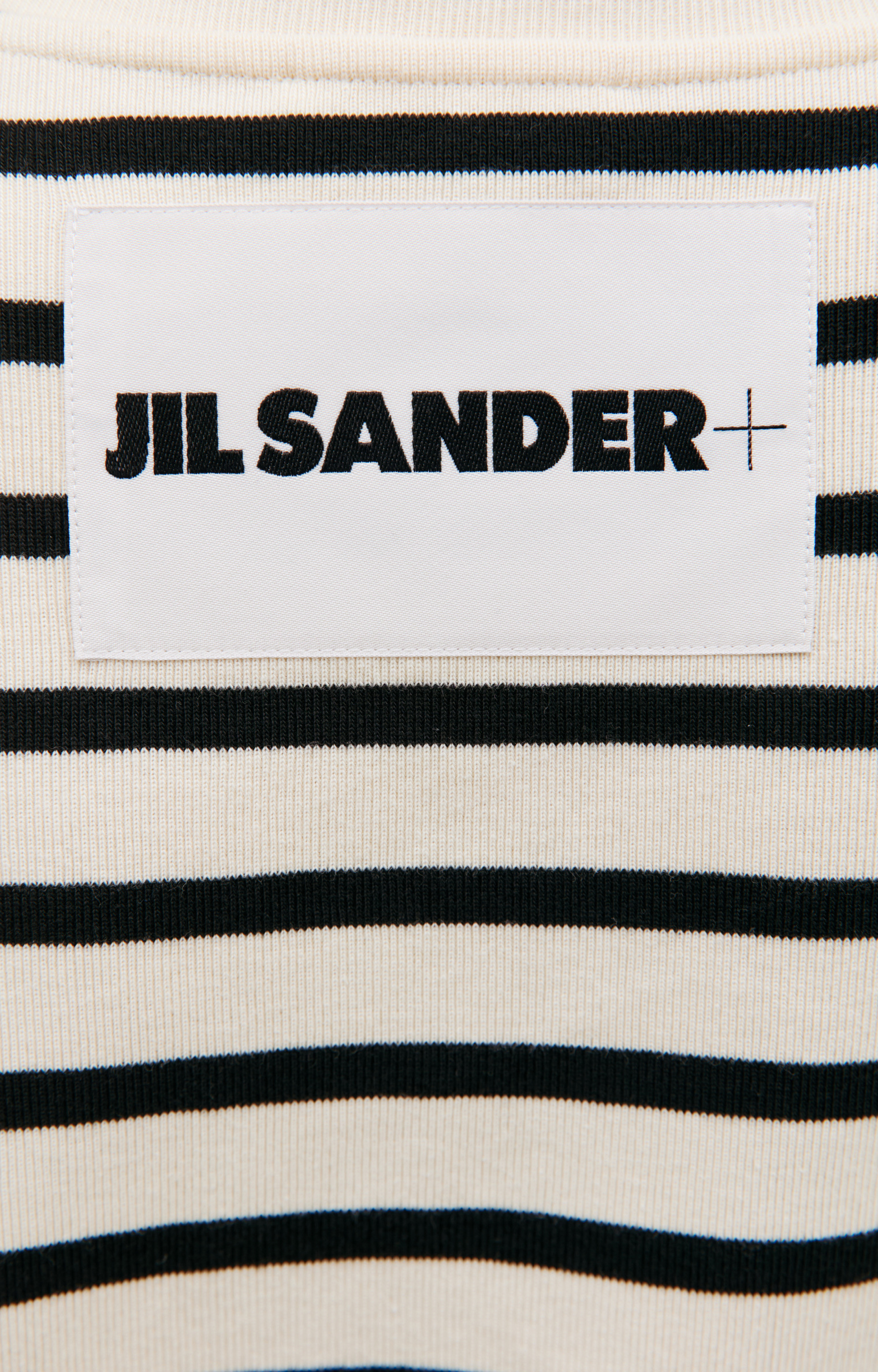 Jil Sander Cotton stripes t-shirt