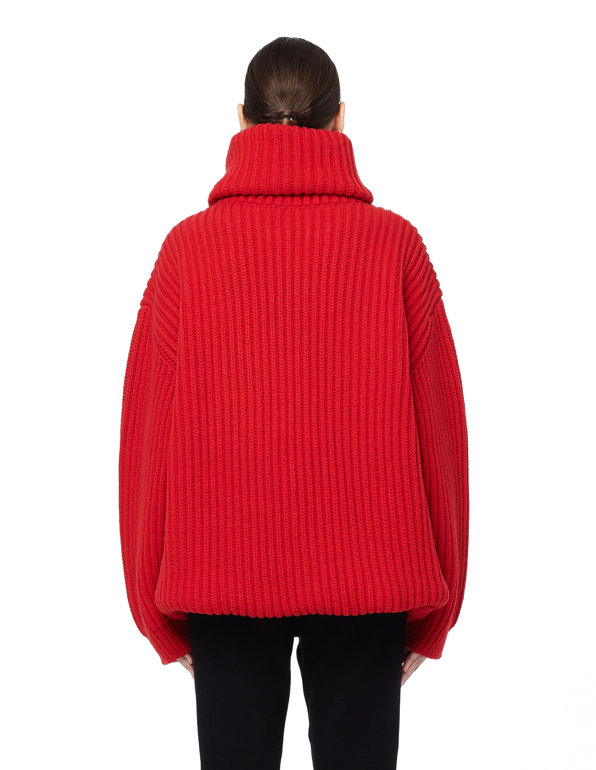 Balenciaga Oversized Chunky Knit Turtleneck