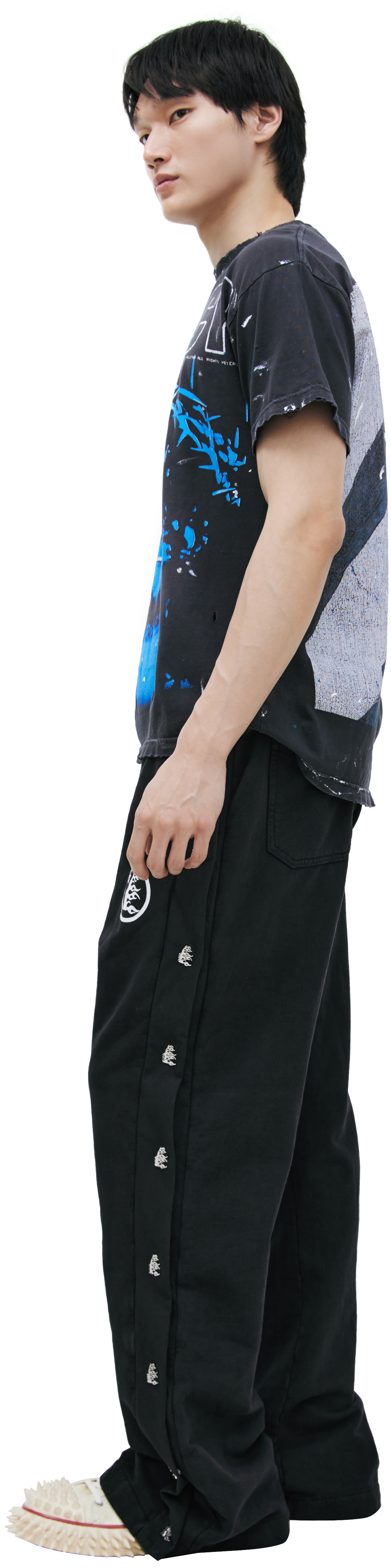 Hellstar Black print T-shirt