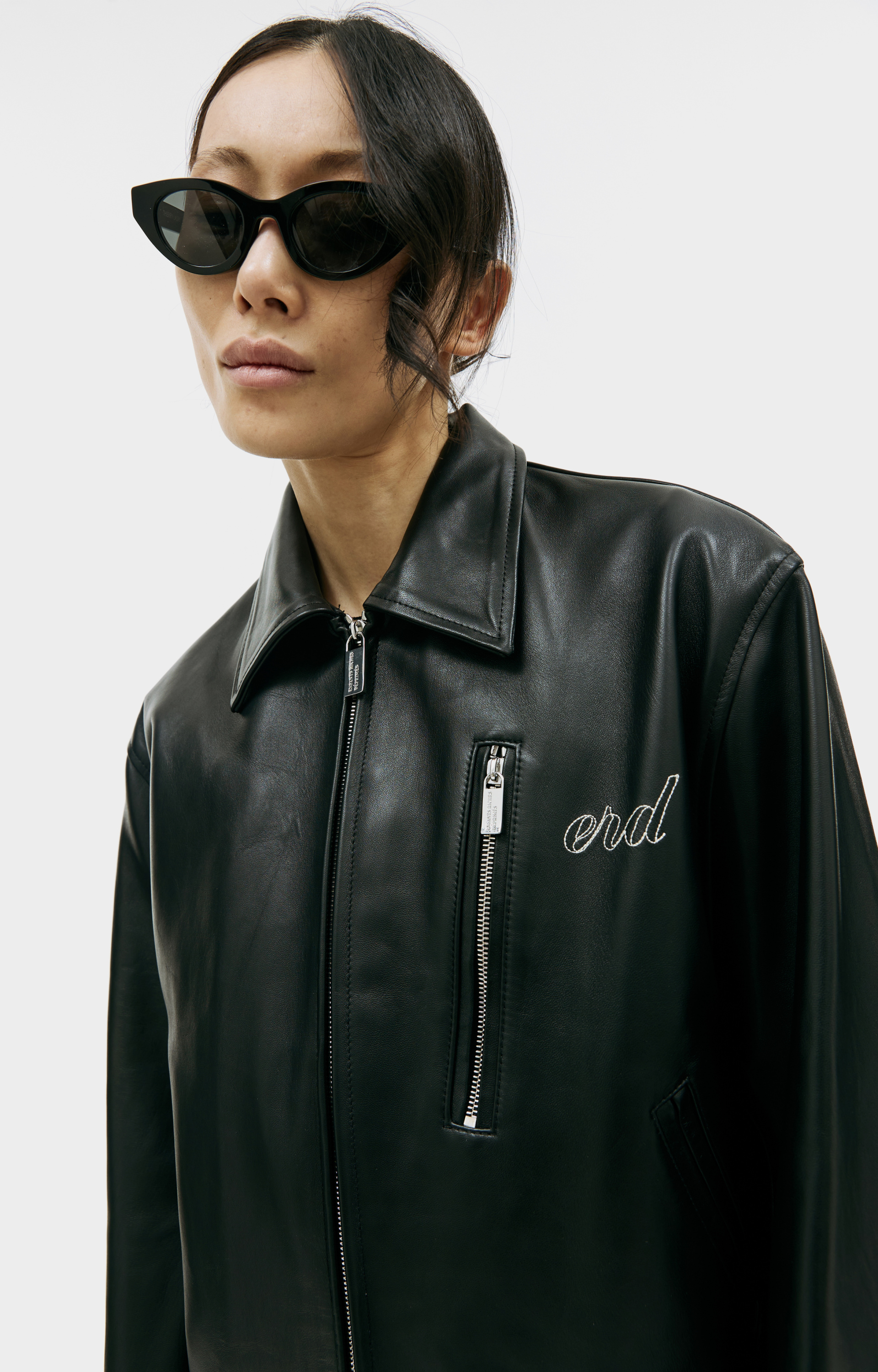 Enfants Riches Déprimés Embroidery zip jacket