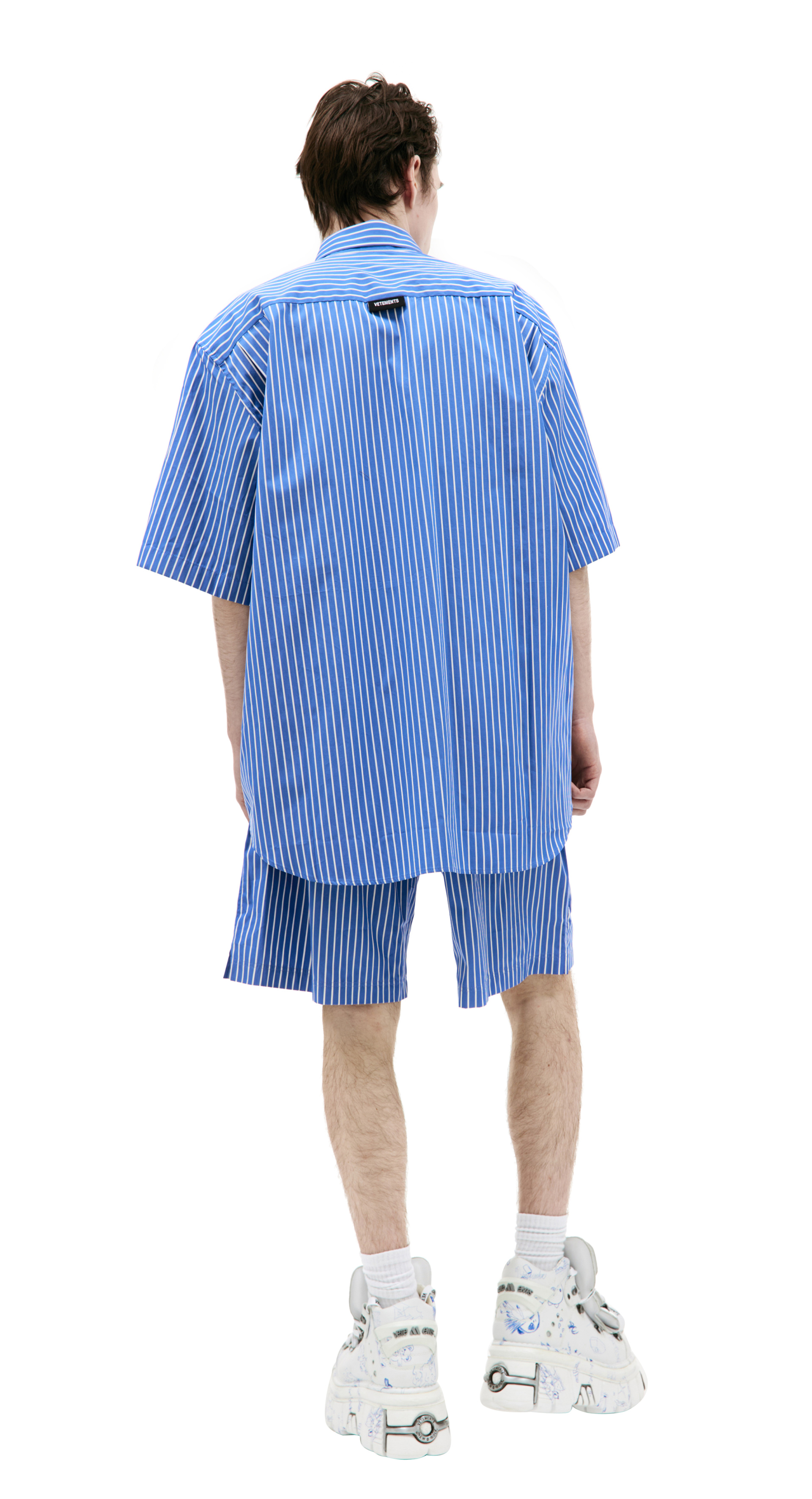 VETEMENTS Oversize striped shirt