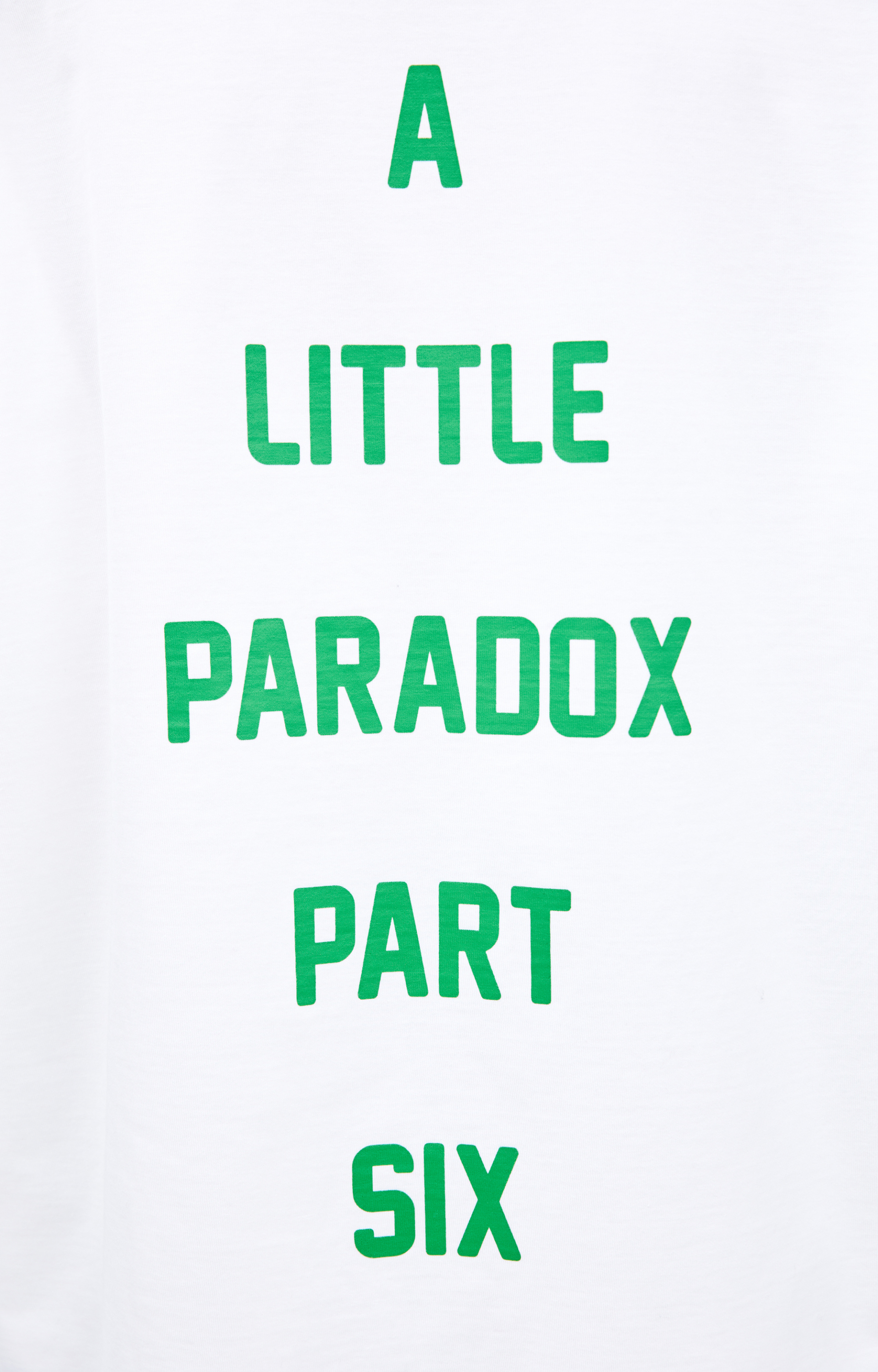 Maison Mihara Yasuhiro White print T-shirt