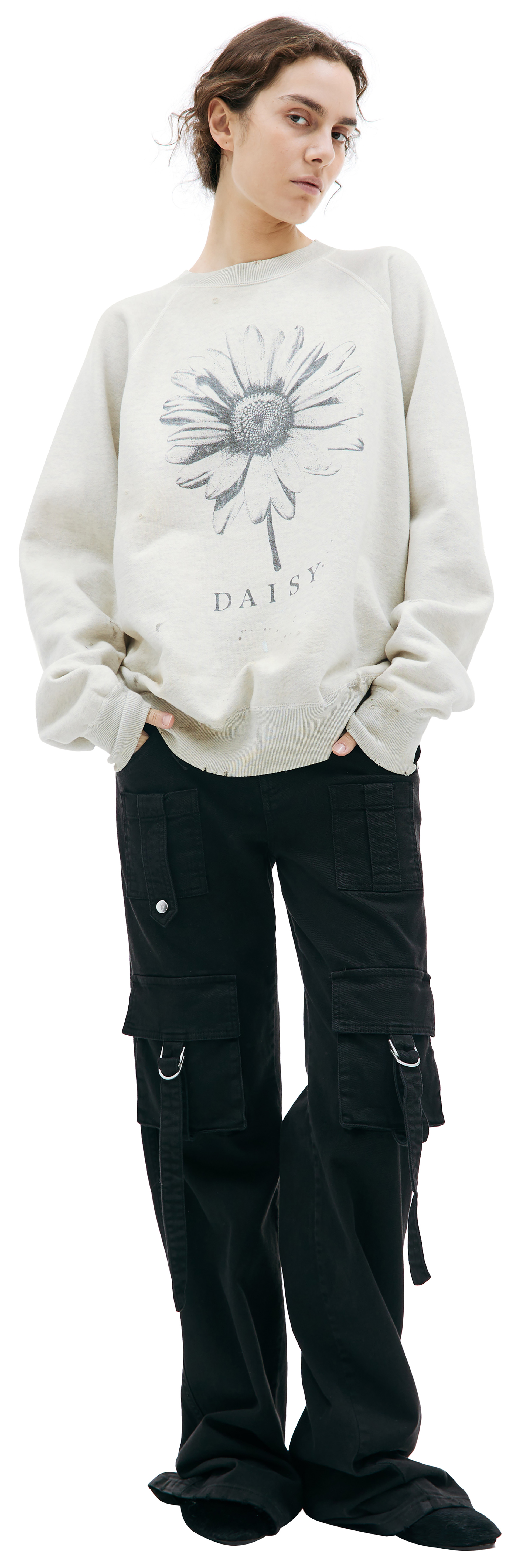 Saint Michael \'DAISY\' printed sweatshirt