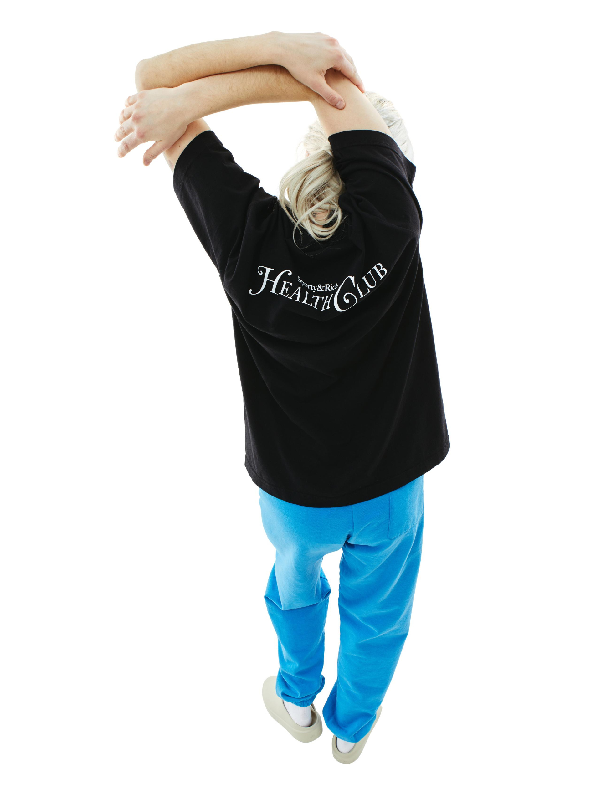 SPORTY & RICH Black Rizzoli T-Shirt